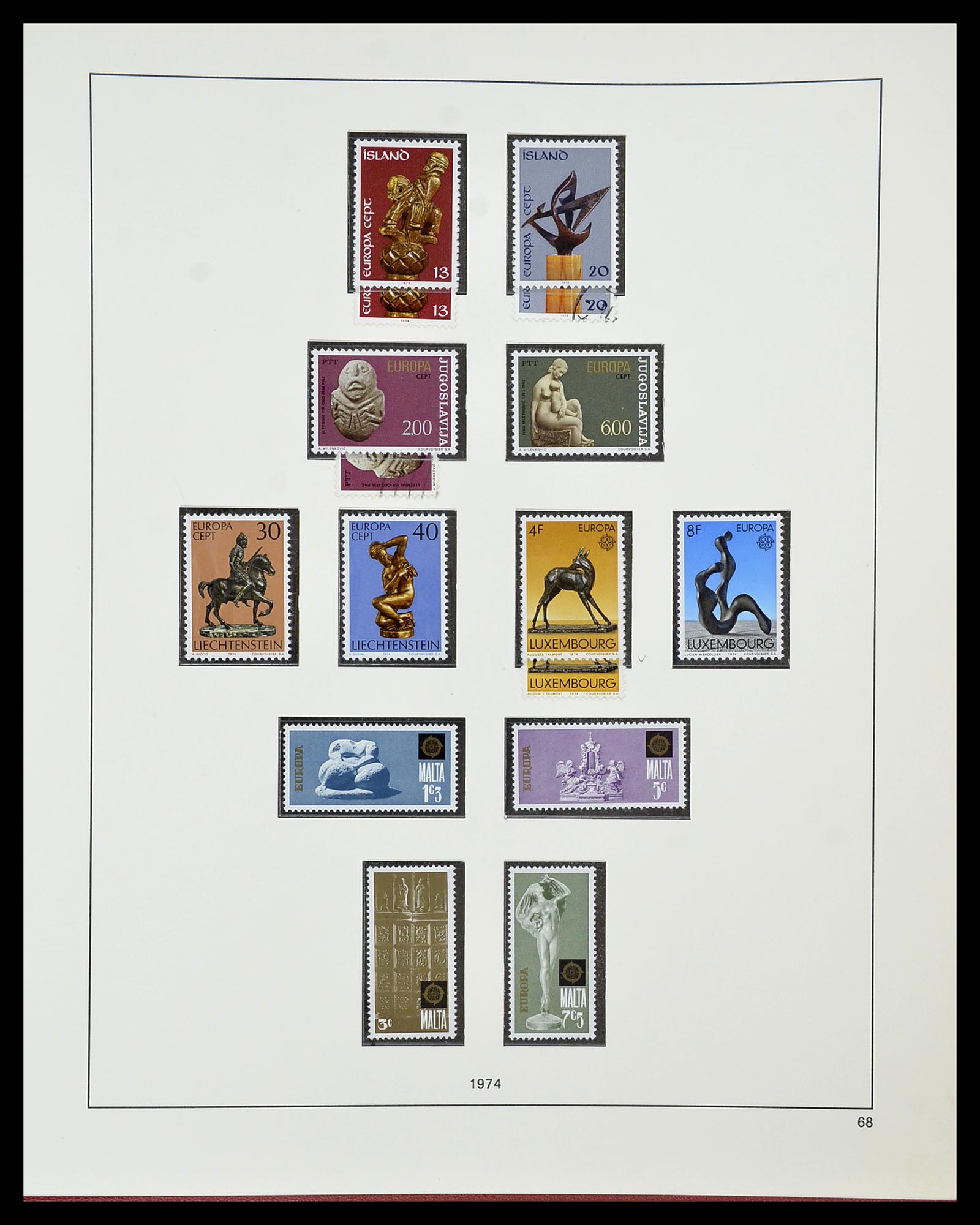 34216 084 - Stamp collection 34216 Europa CEPT 1956-2003.