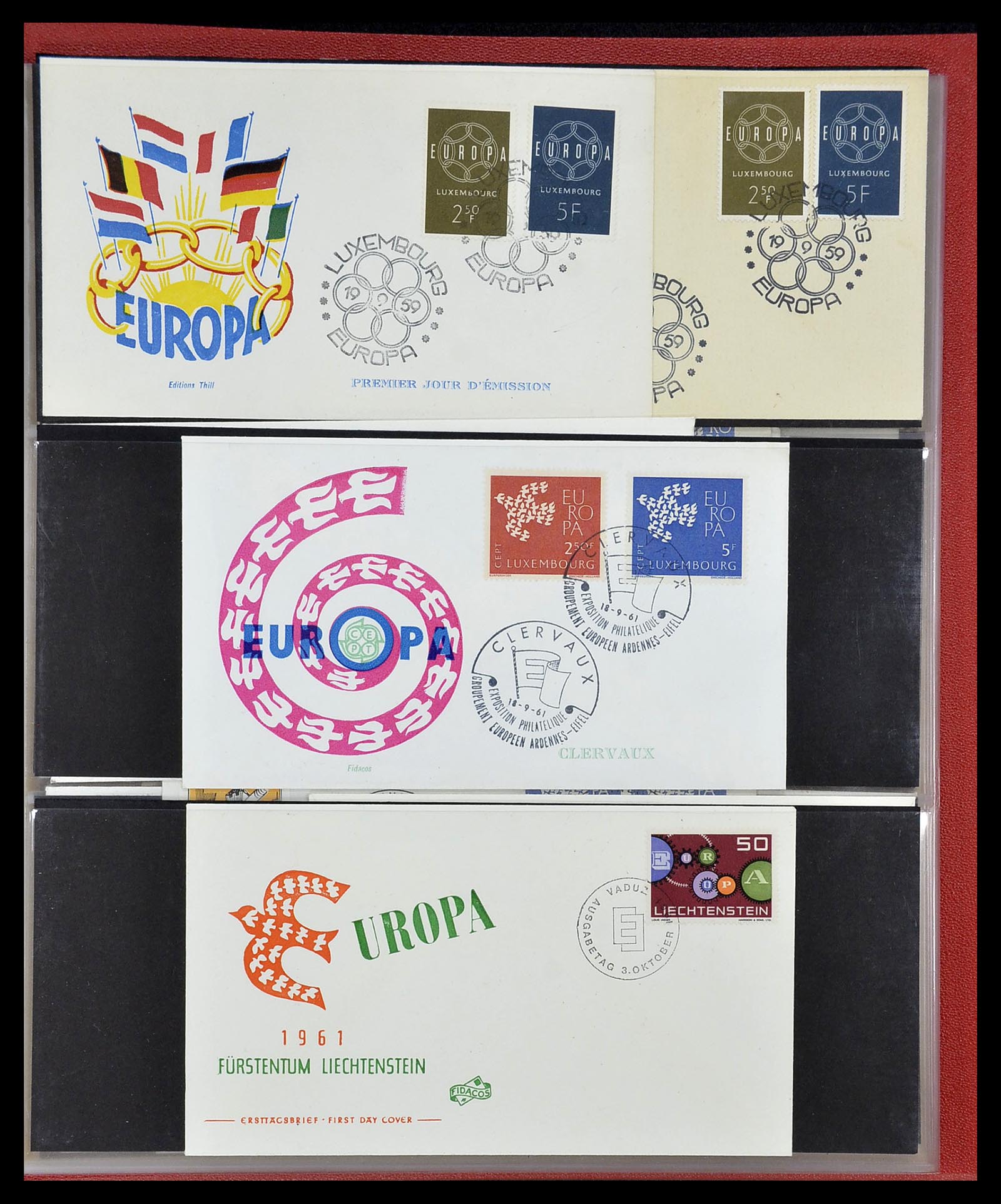 34216 091 - Postzegelverzameling 34216 Europa CEPT 1956-2003.