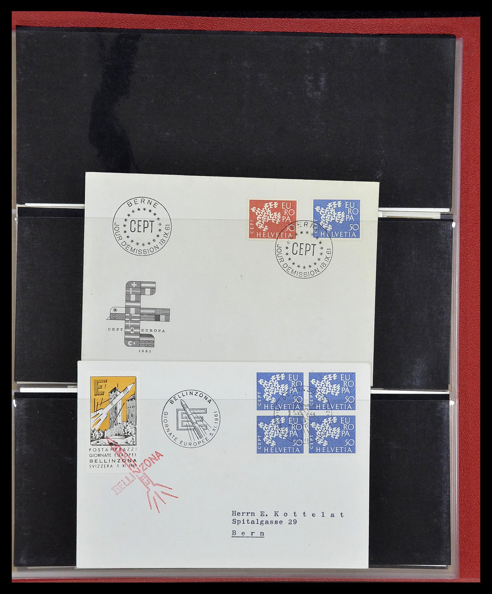 34216 092 - Postzegelverzameling 34216 Europa CEPT 1956-2003.