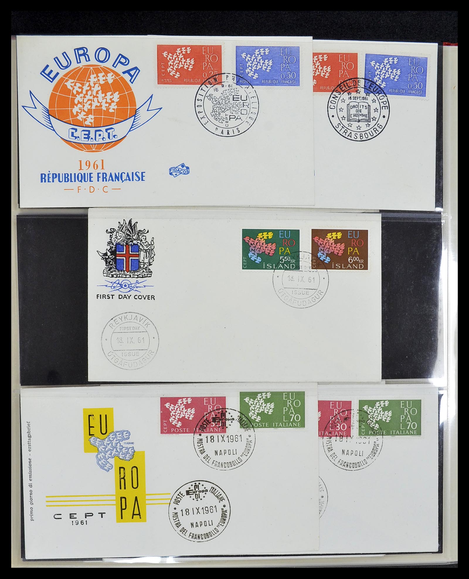 34216 094 - Postzegelverzameling 34216 Europa CEPT 1956-2003.