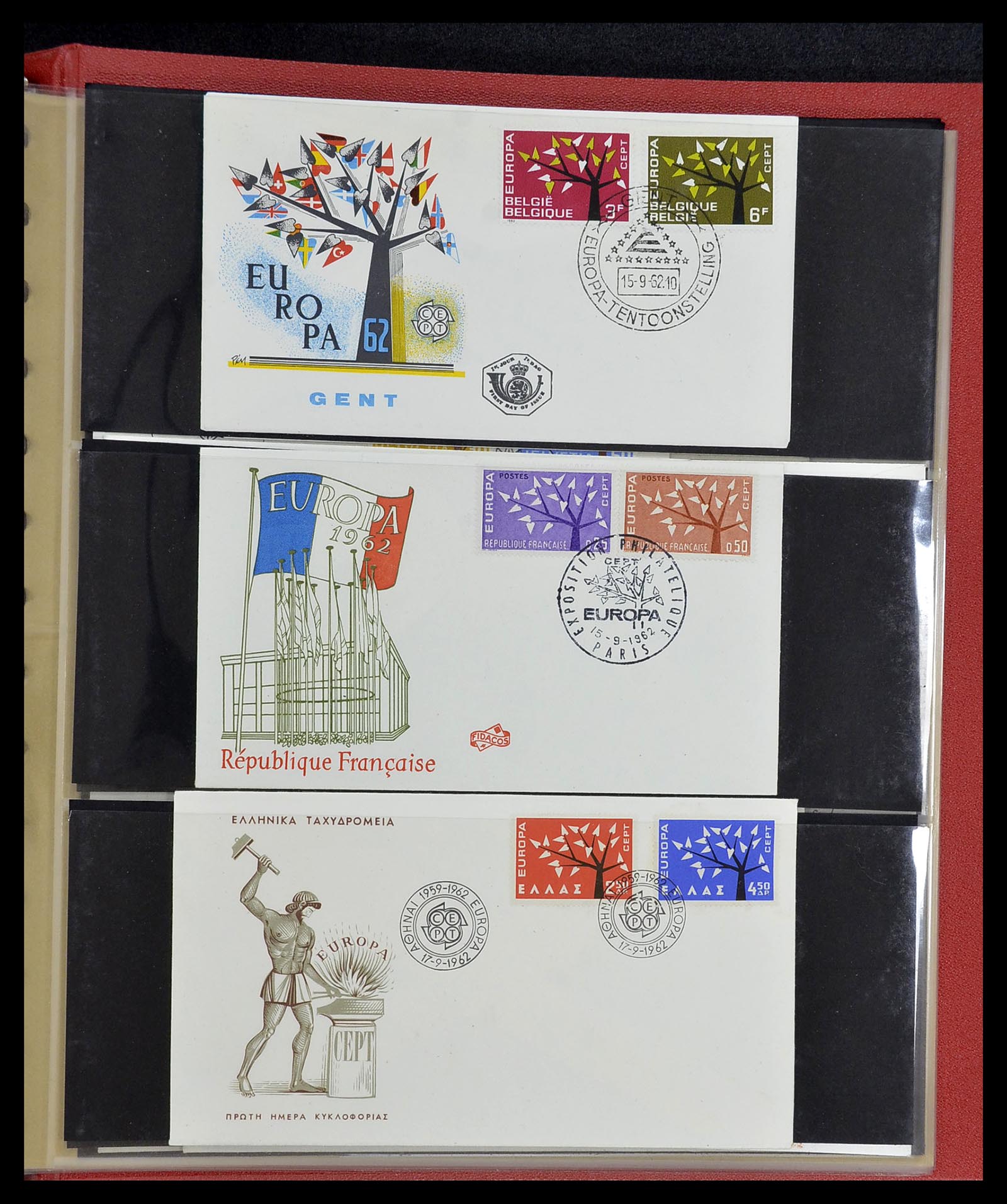 34216 096 - Postzegelverzameling 34216 Europa CEPT 1956-2003.