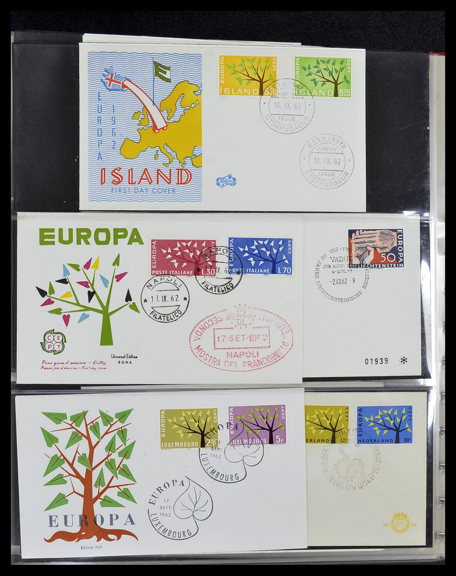 34216 098 - Postzegelverzameling 34216 Europa CEPT 1956-2003.