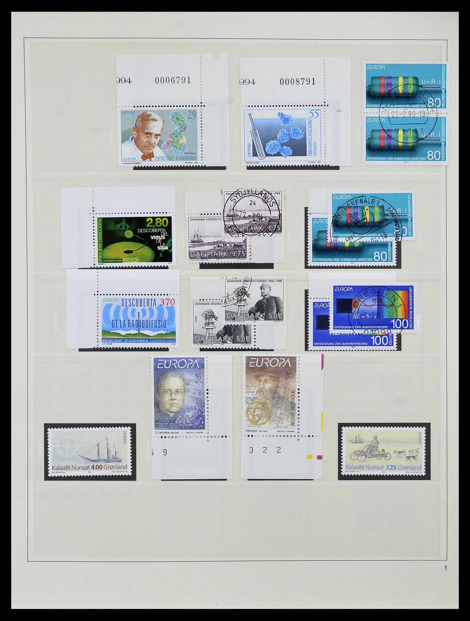 34216 328 - Postzegelverzameling 34216 Europa CEPT 1956-2003.