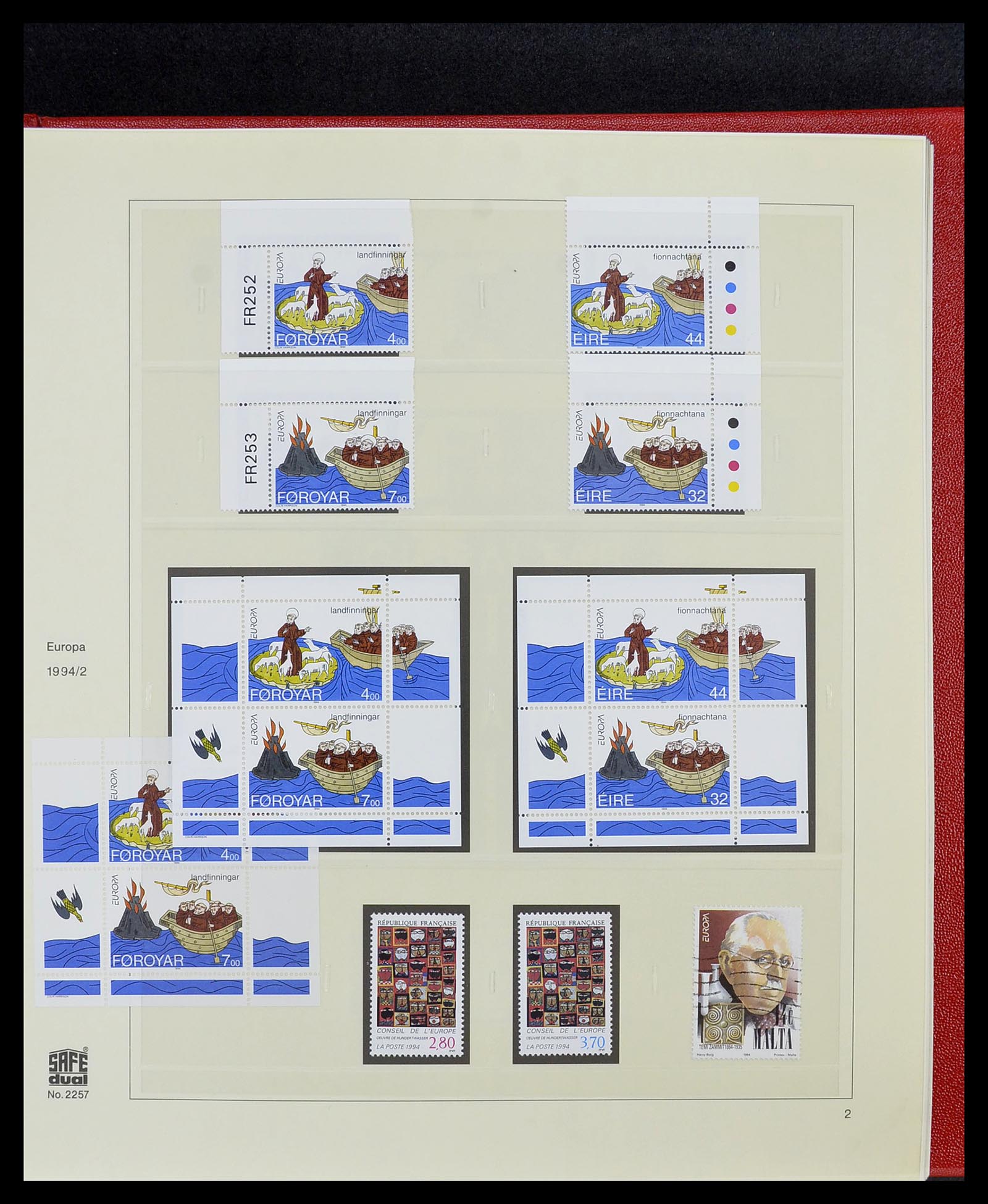 34216 329 - Postzegelverzameling 34216 Europa CEPT 1956-2003.