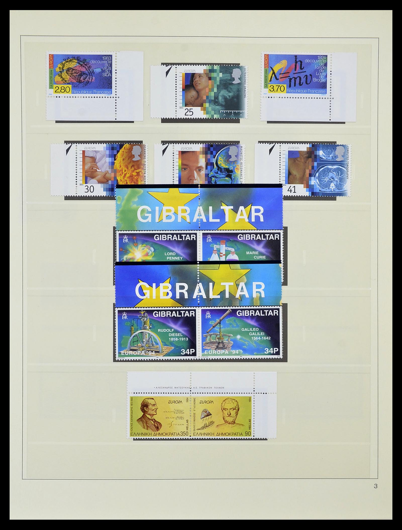 34216 330 - Postzegelverzameling 34216 Europa CEPT 1956-2003.