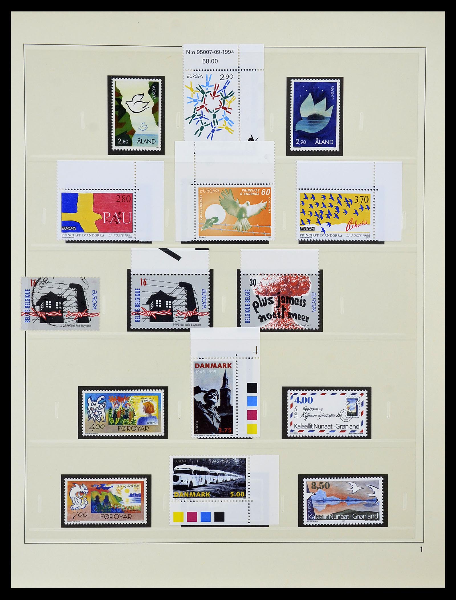 34216 339 - Postzegelverzameling 34216 Europa CEPT 1956-2003.