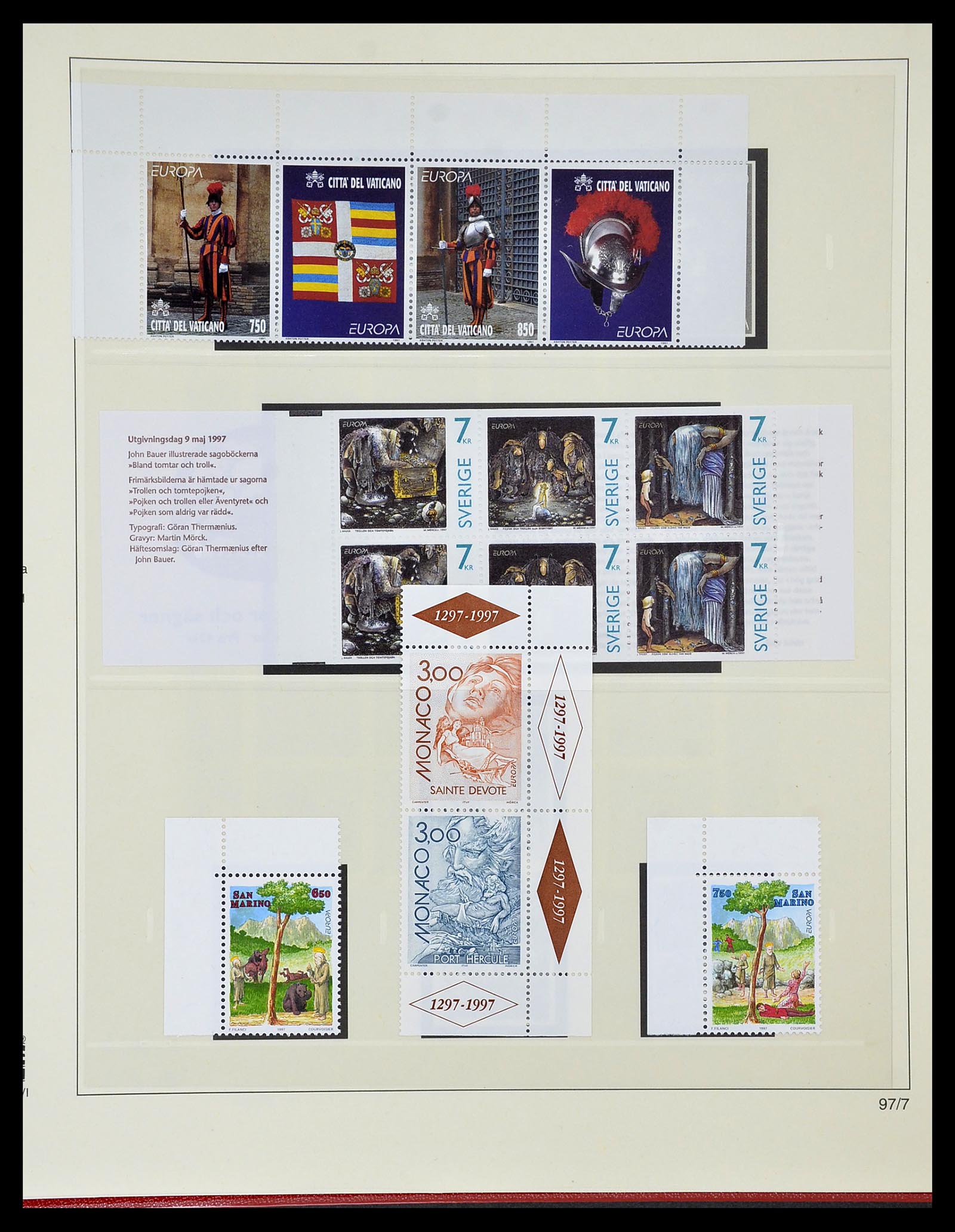 34216 361 - Postzegelverzameling 34216 Europa CEPT 1956-2003.
