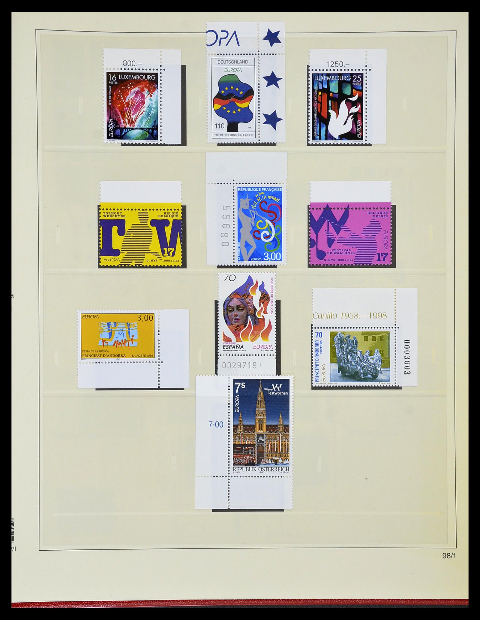 34216 364 - Postzegelverzameling 34216 Europa CEPT 1956-2003.