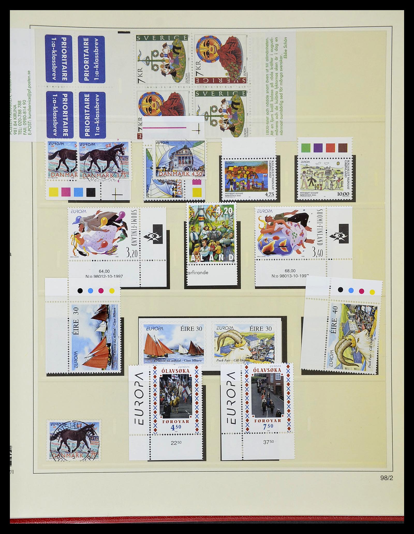 34216 365 - Postzegelverzameling 34216 Europa CEPT 1956-2003.