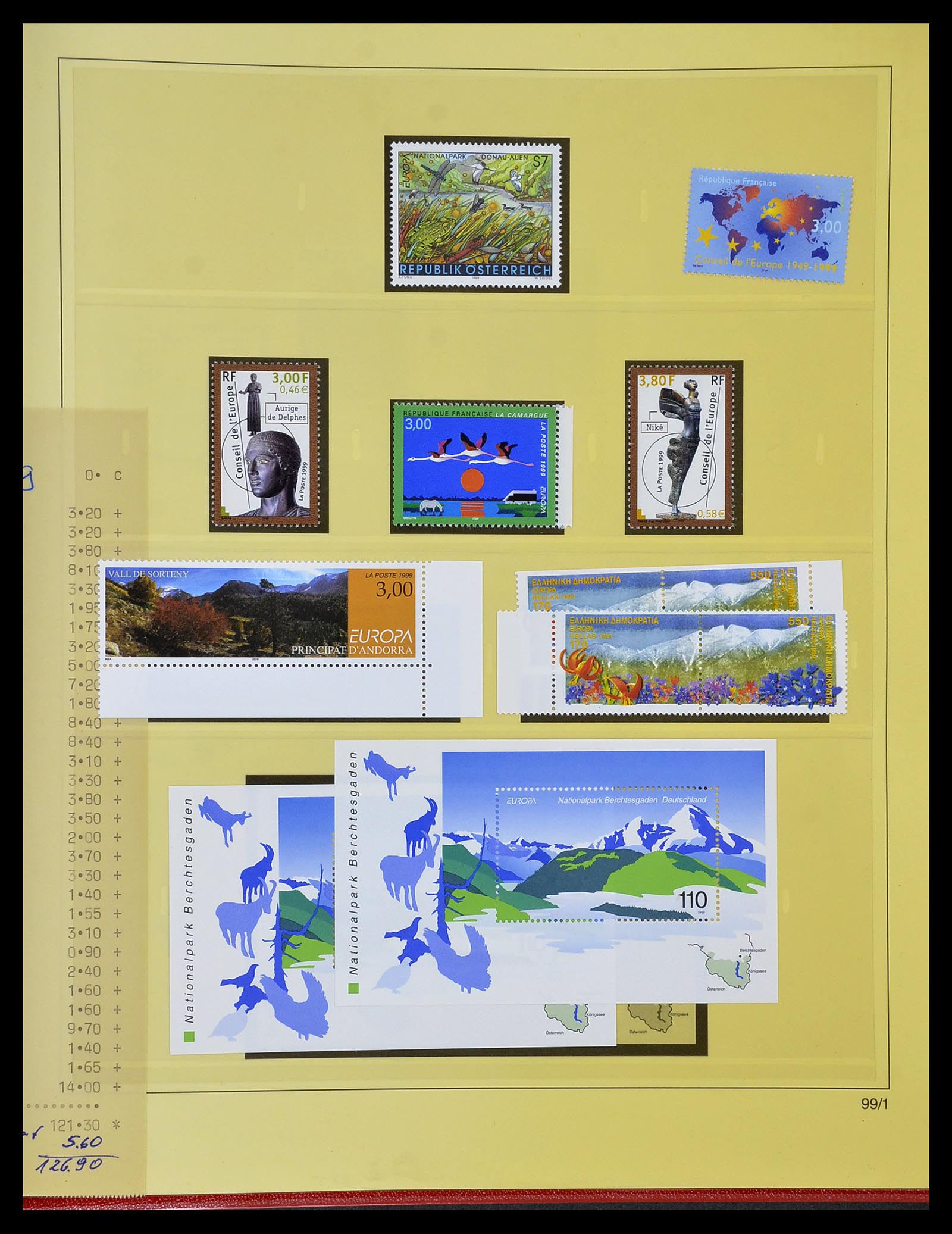 34216 370 - Postzegelverzameling 34216 Europa CEPT 1956-2003.