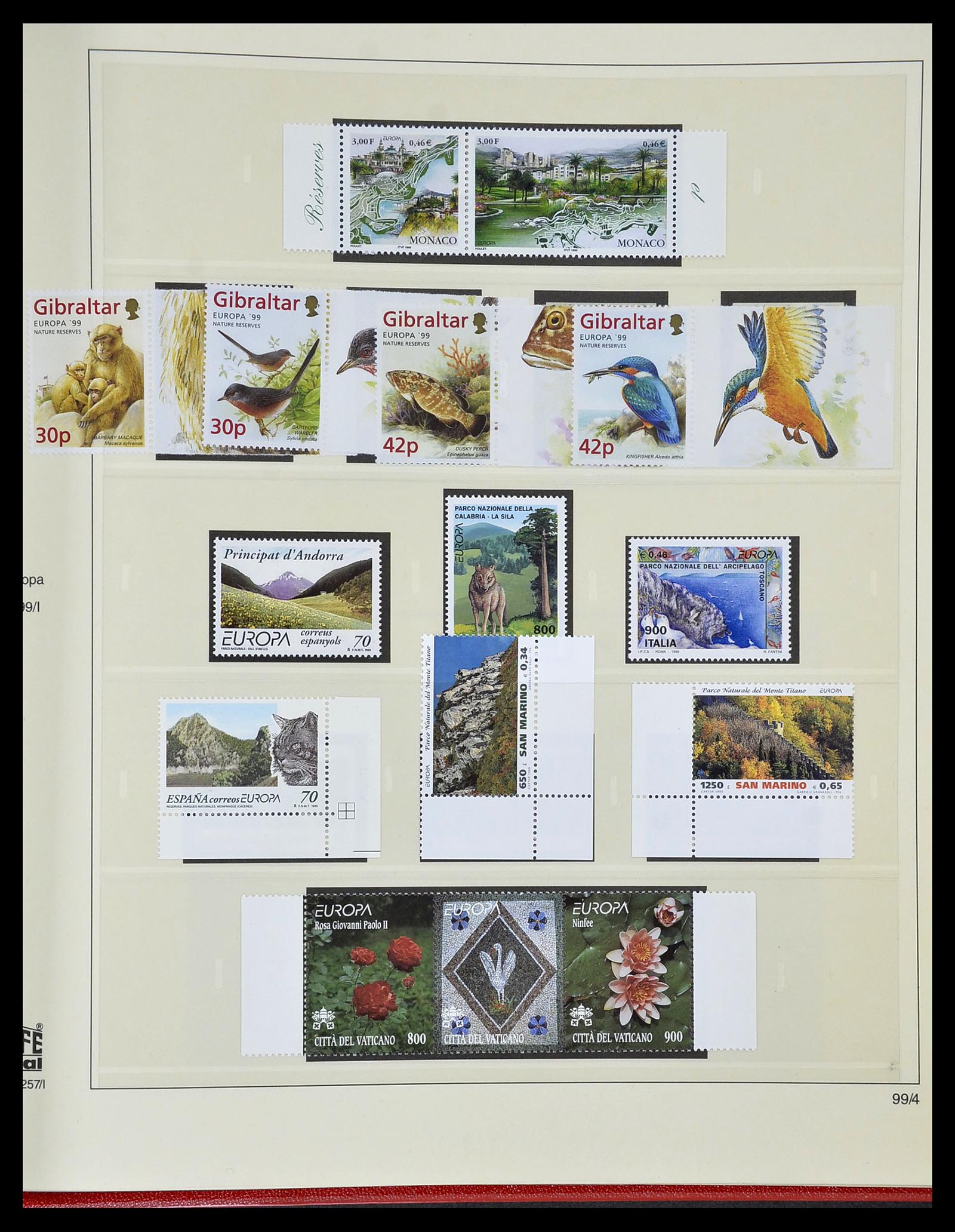 34216 373 - Postzegelverzameling 34216 Europa CEPT 1956-2003.