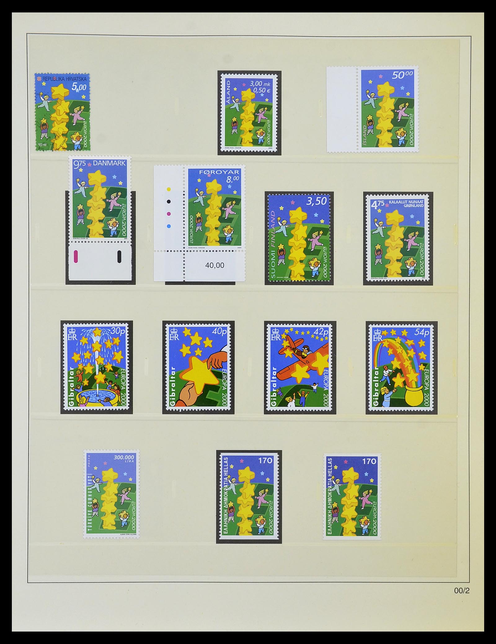34216 378 - Postzegelverzameling 34216 Europa CEPT 1956-2003.