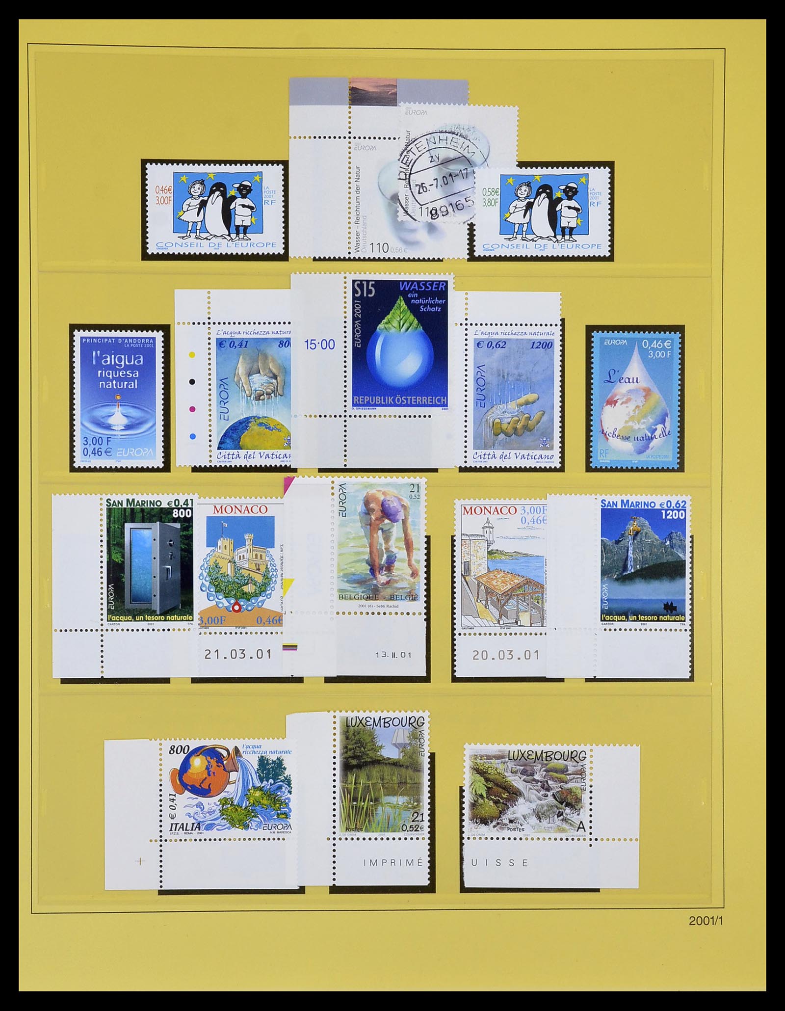 34216 383 - Postzegelverzameling 34216 Europa CEPT 1956-2003.
