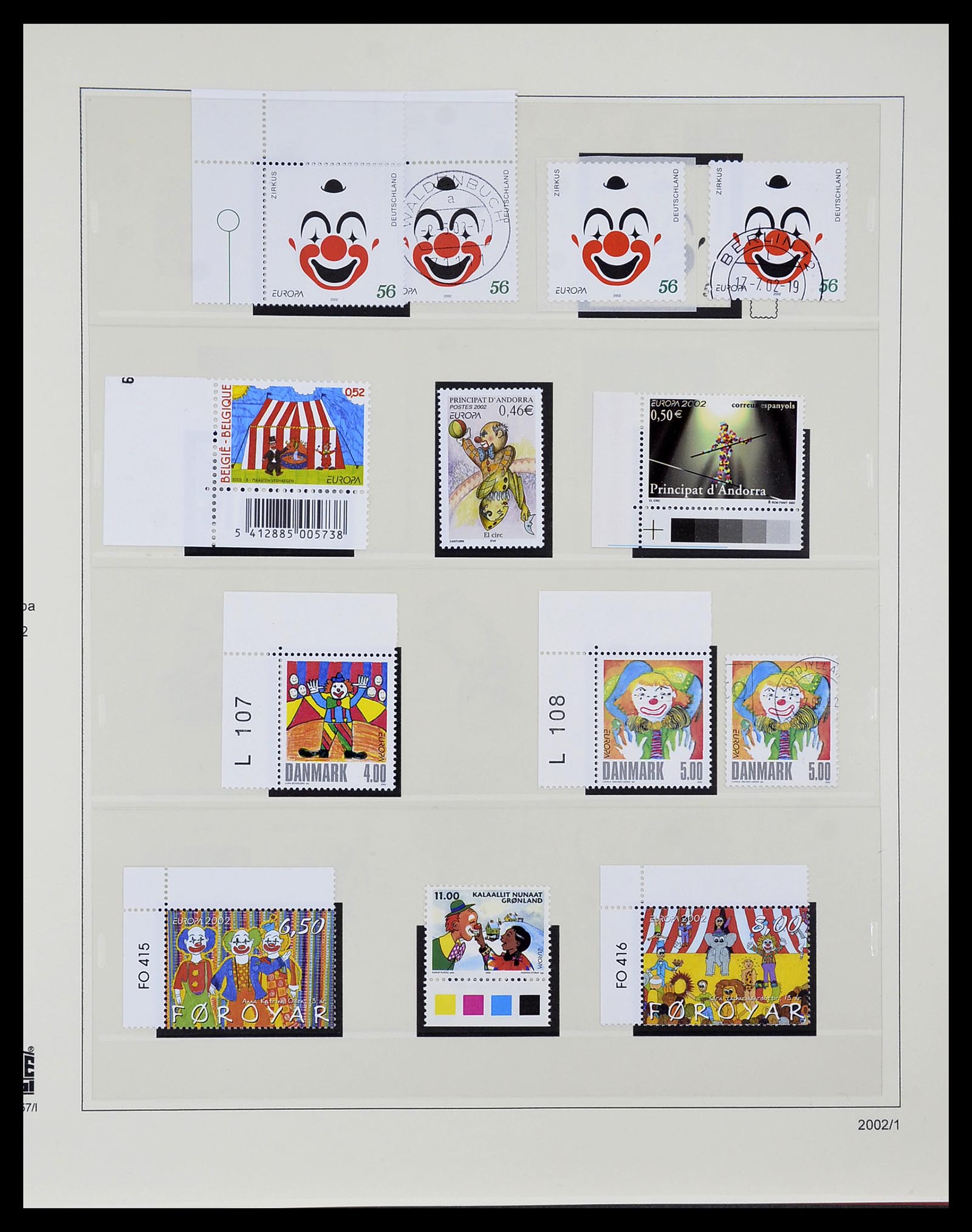 34216 391 - Postzegelverzameling 34216 Europa CEPT 1956-2003.