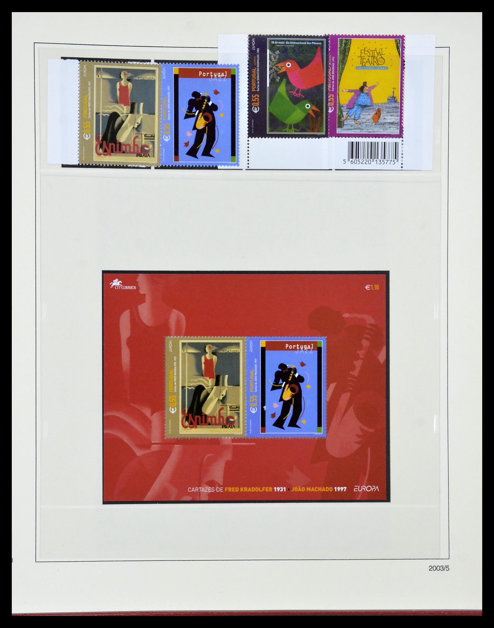 34216 403 - Postzegelverzameling 34216 Europa CEPT 1956-2003.