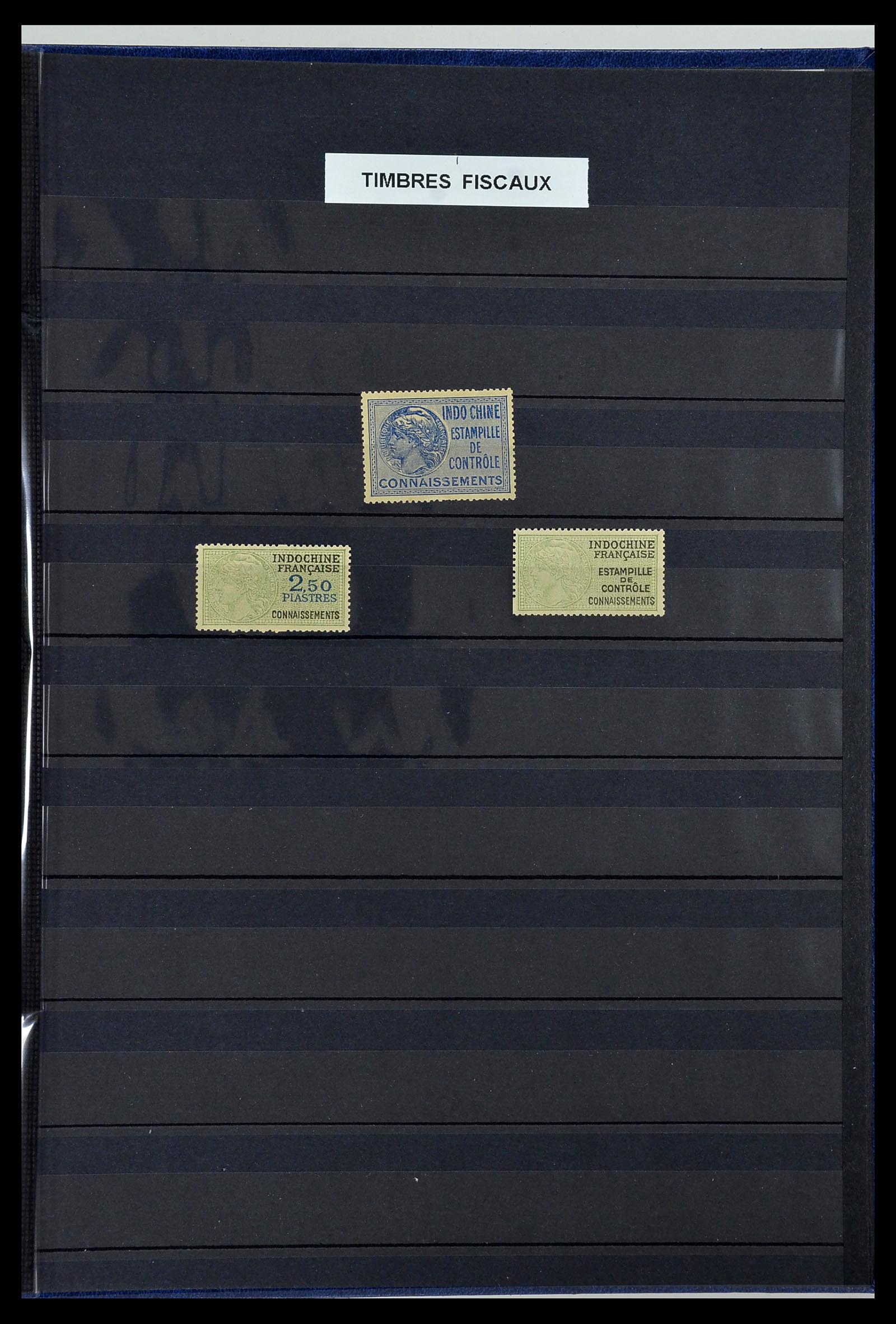 34218 024 - Postzegelverzameling 34218 Indochine 1889-1945.
