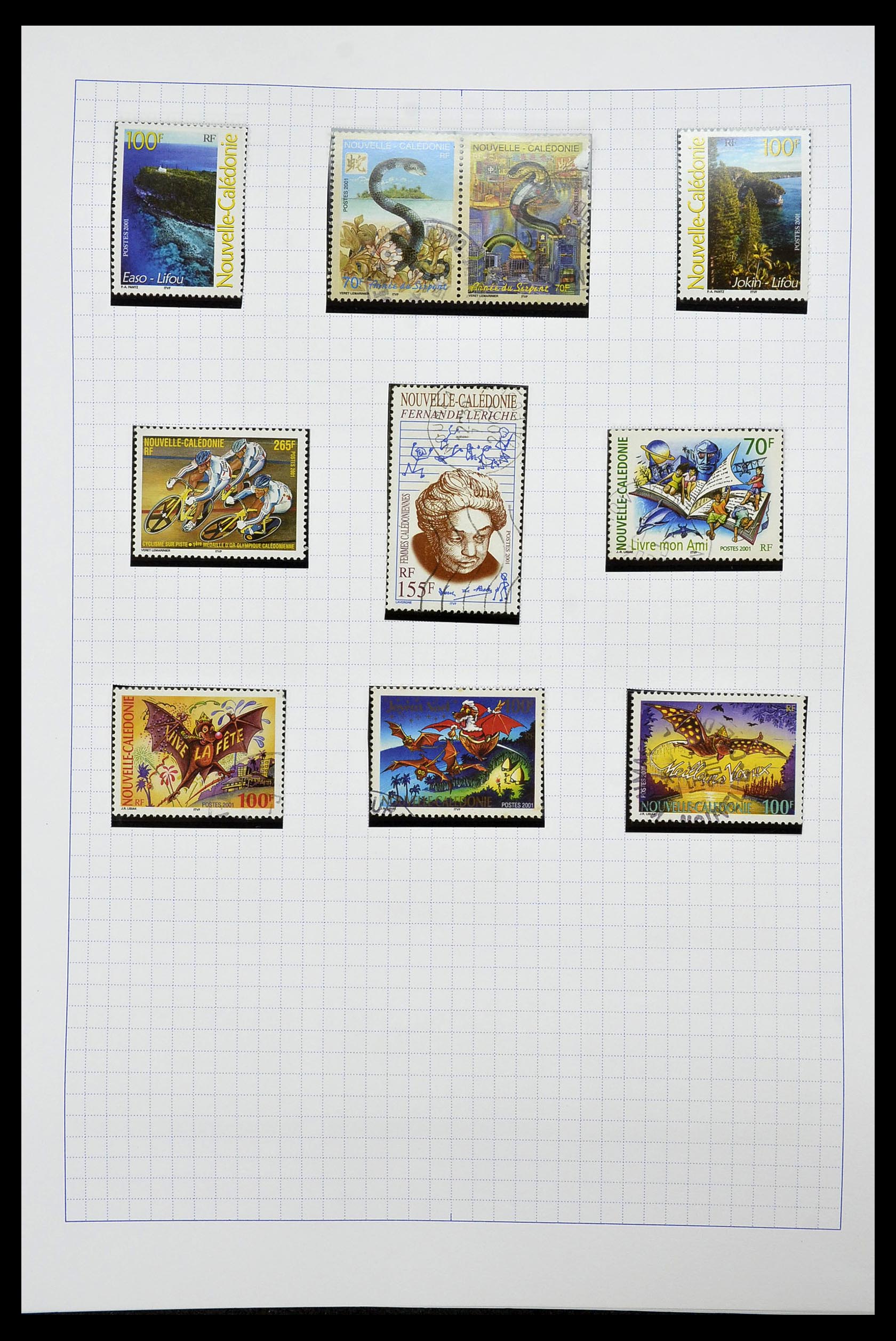 34219 063 - Postzegelverzameling 34219 Nieuw Caledonië 1881-2014!