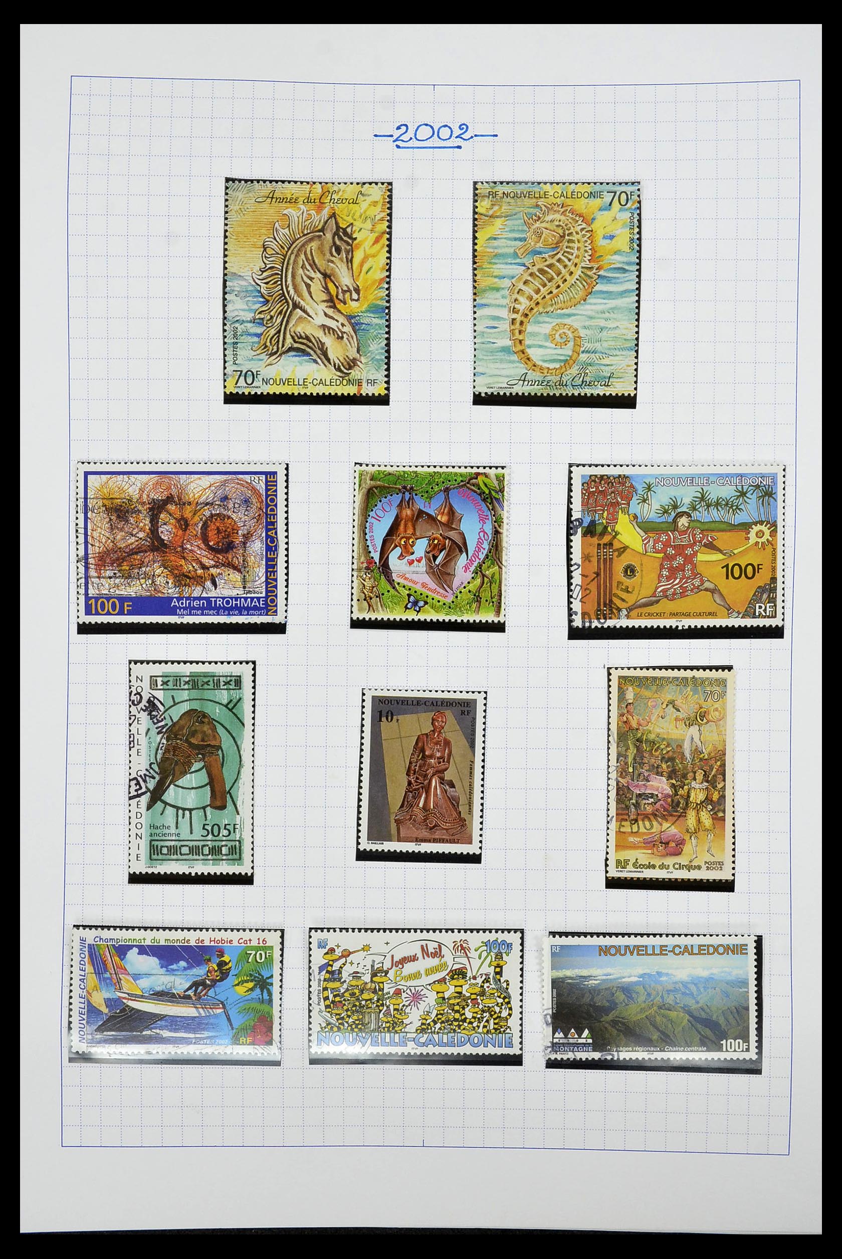 34219 064 - Postzegelverzameling 34219 Nieuw Caledonië 1881-2014!