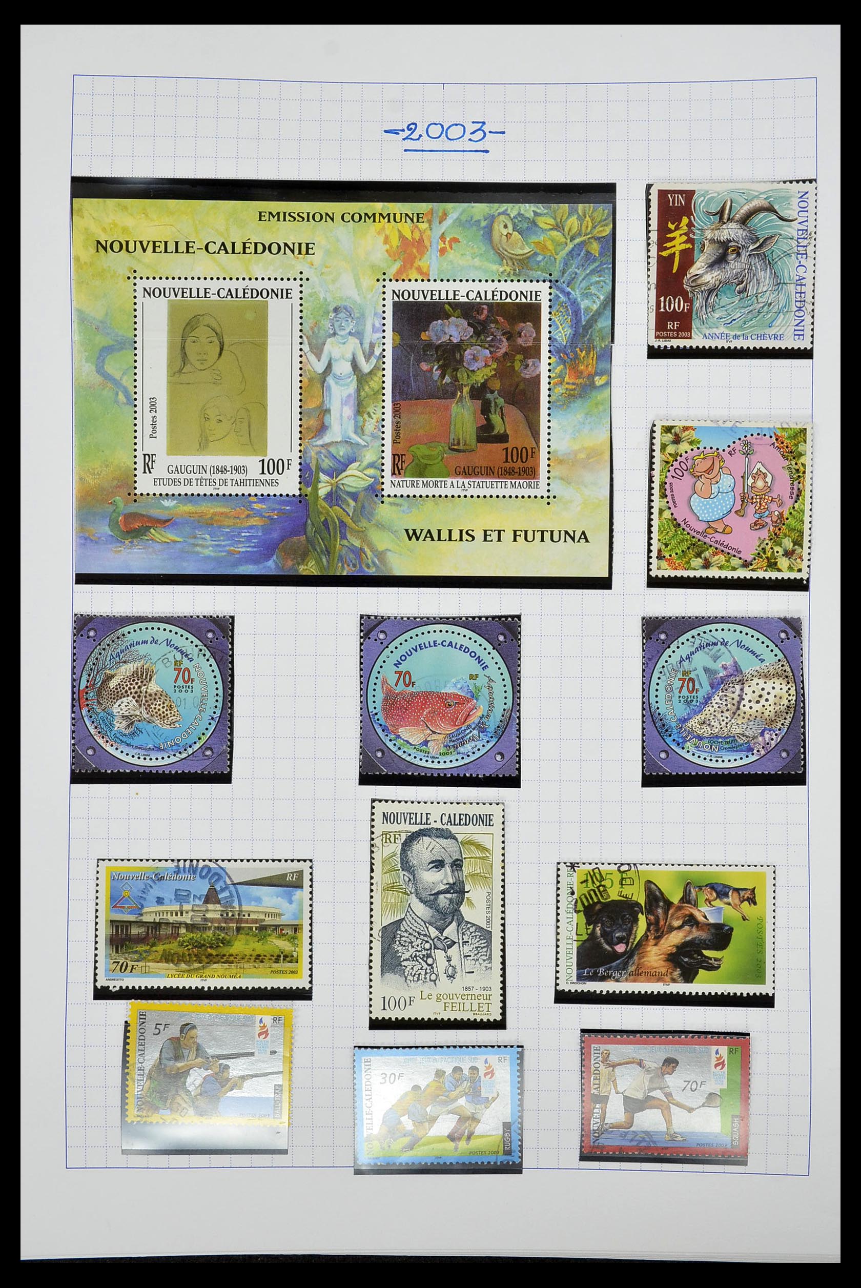 34219 066 - Postzegelverzameling 34219 Nieuw Caledonië 1881-2014!