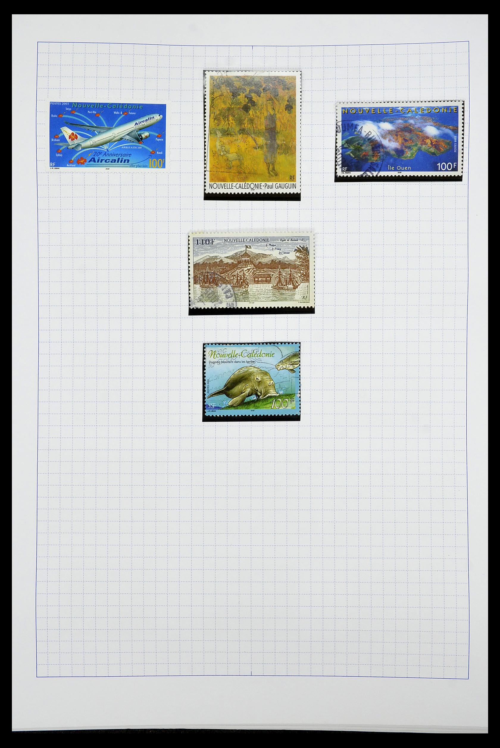 34219 067 - Postzegelverzameling 34219 Nieuw Caledonië 1881-2014!