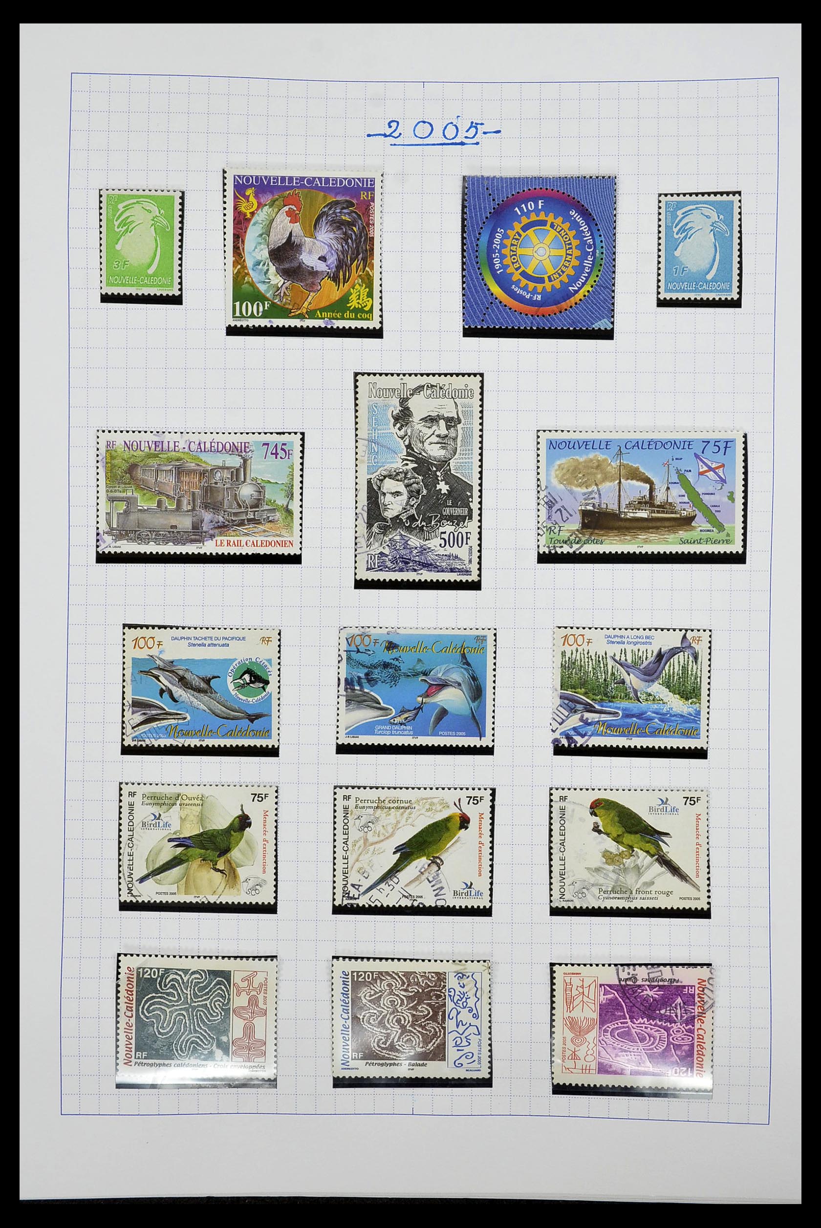 34219 070 - Postzegelverzameling 34219 Nieuw Caledonië 1881-2014!