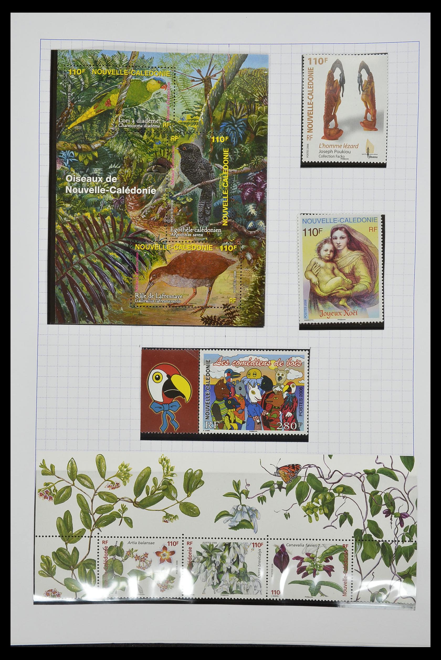 34219 073 - Postzegelverzameling 34219 Nieuw Caledonië 1881-2014!