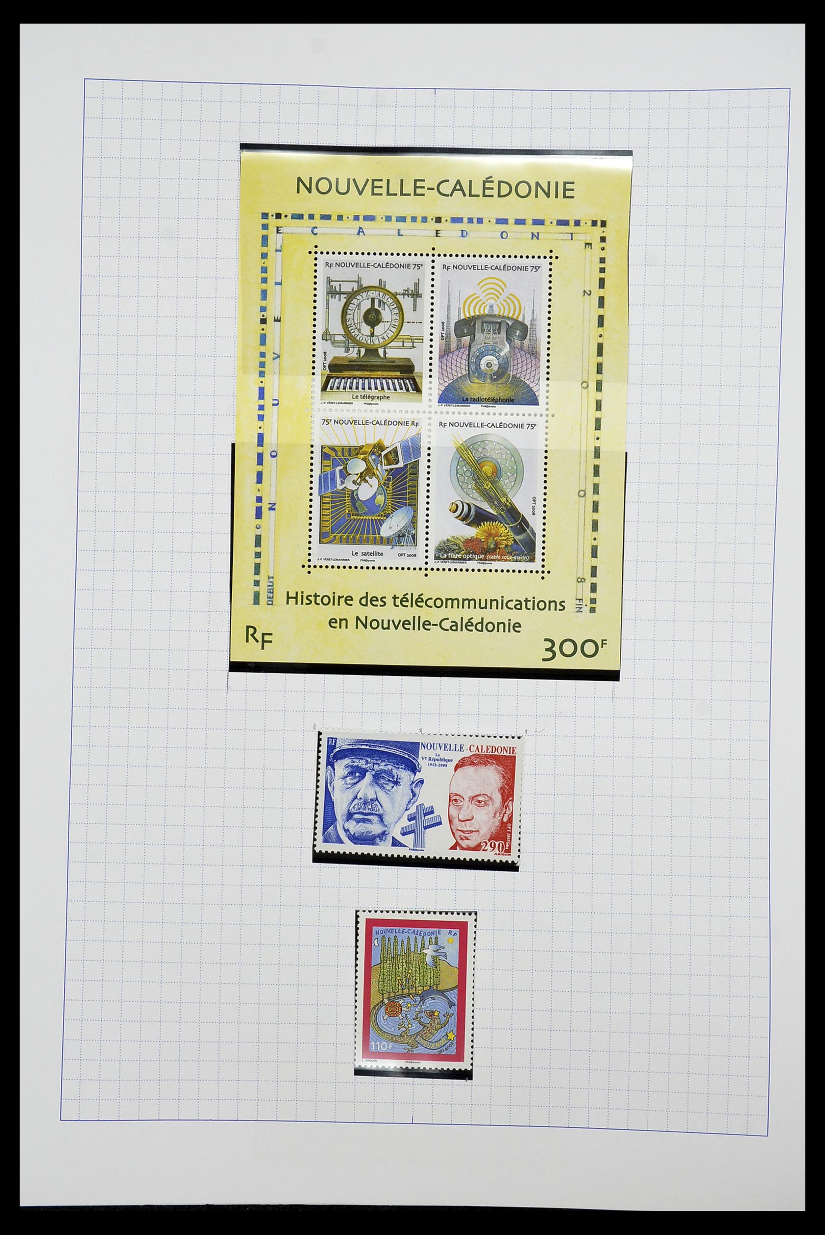 34219 080 - Postzegelverzameling 34219 Nieuw Caledonië 1881-2014!