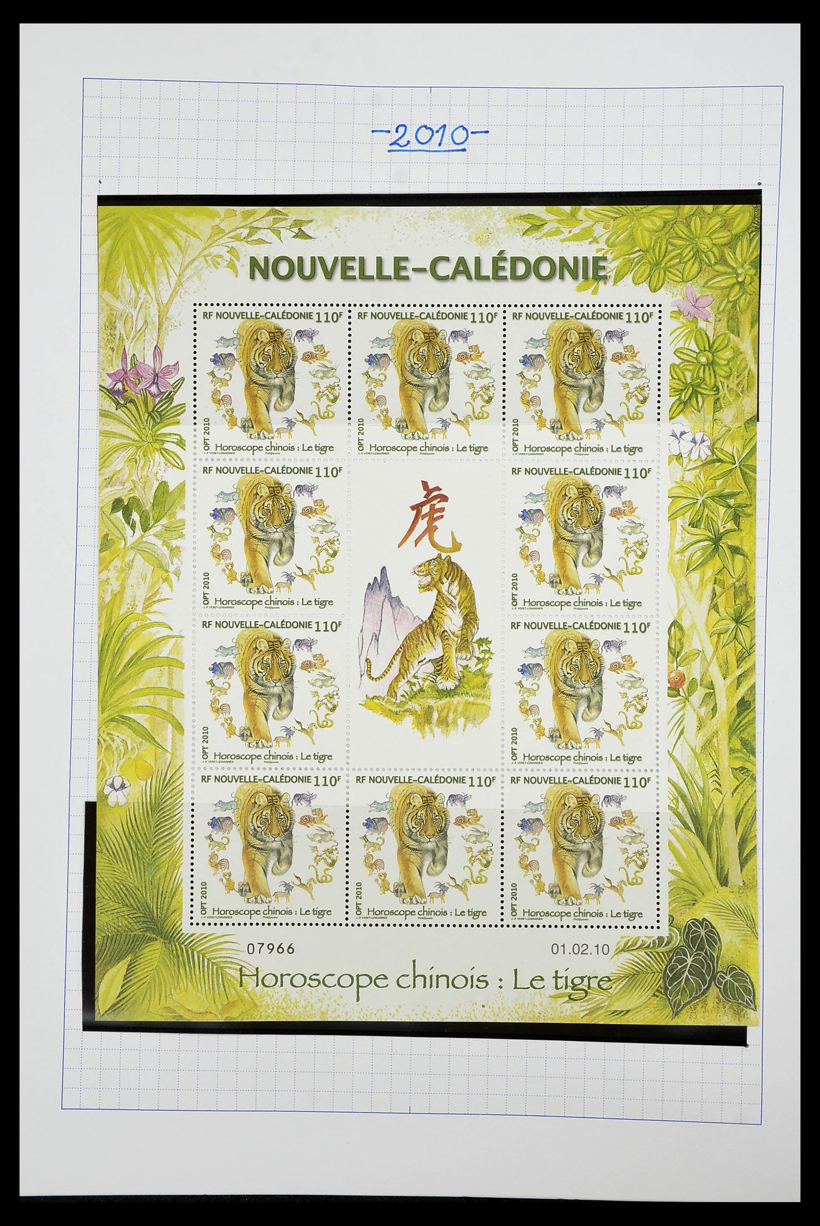 34219 083 - Postzegelverzameling 34219 Nieuw Caledonië 1881-2014!