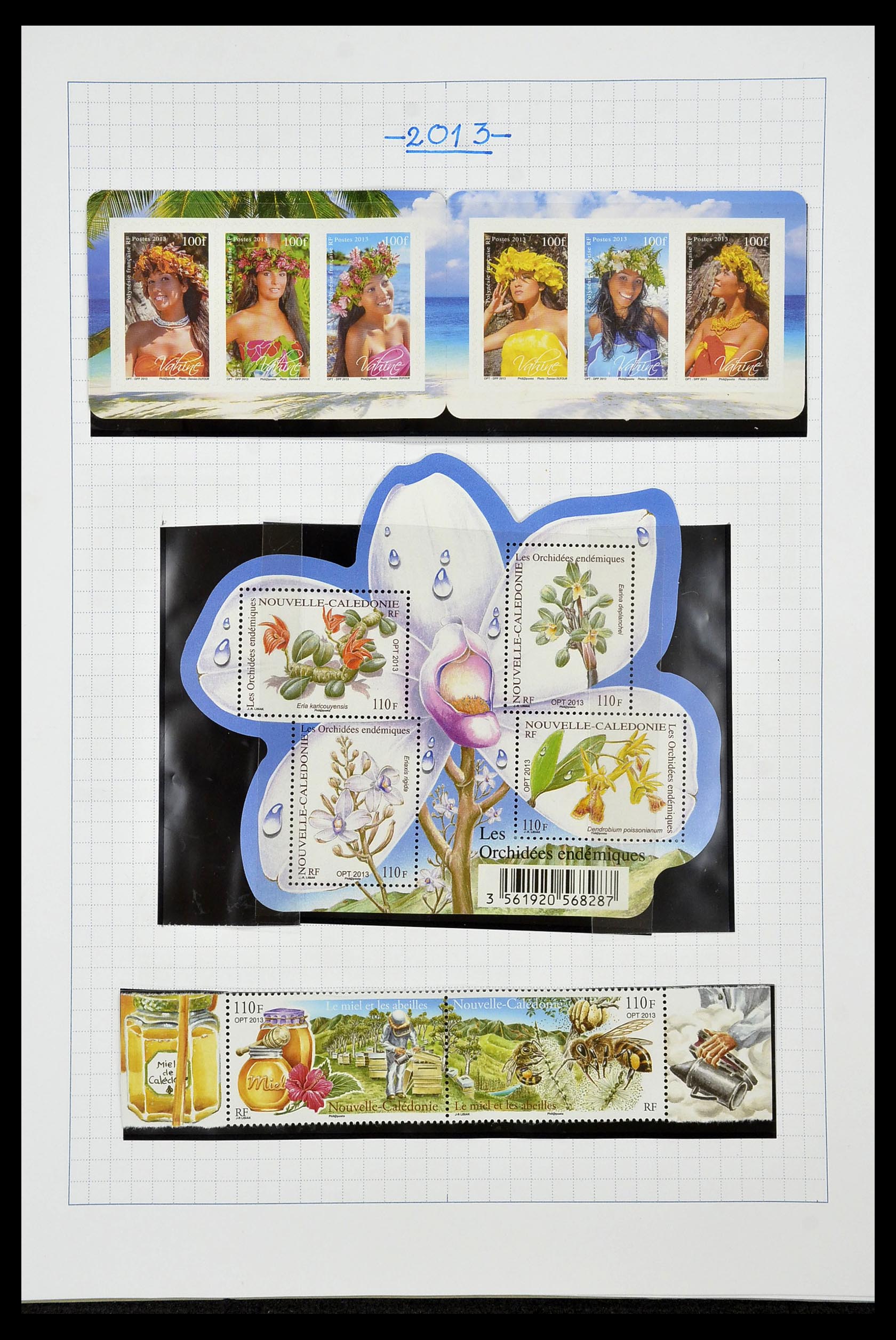 34219 095 - Postzegelverzameling 34219 Nieuw Caledonië 1881-2014!
