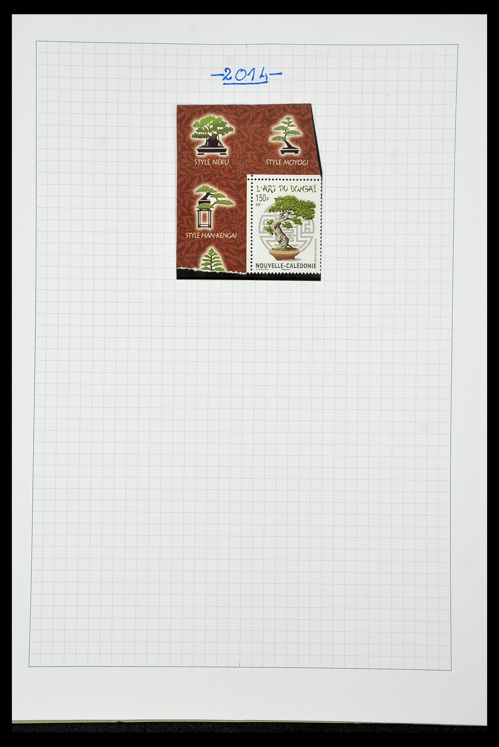34219 097 - Postzegelverzameling 34219 Nieuw Caledonië 1881-2014!