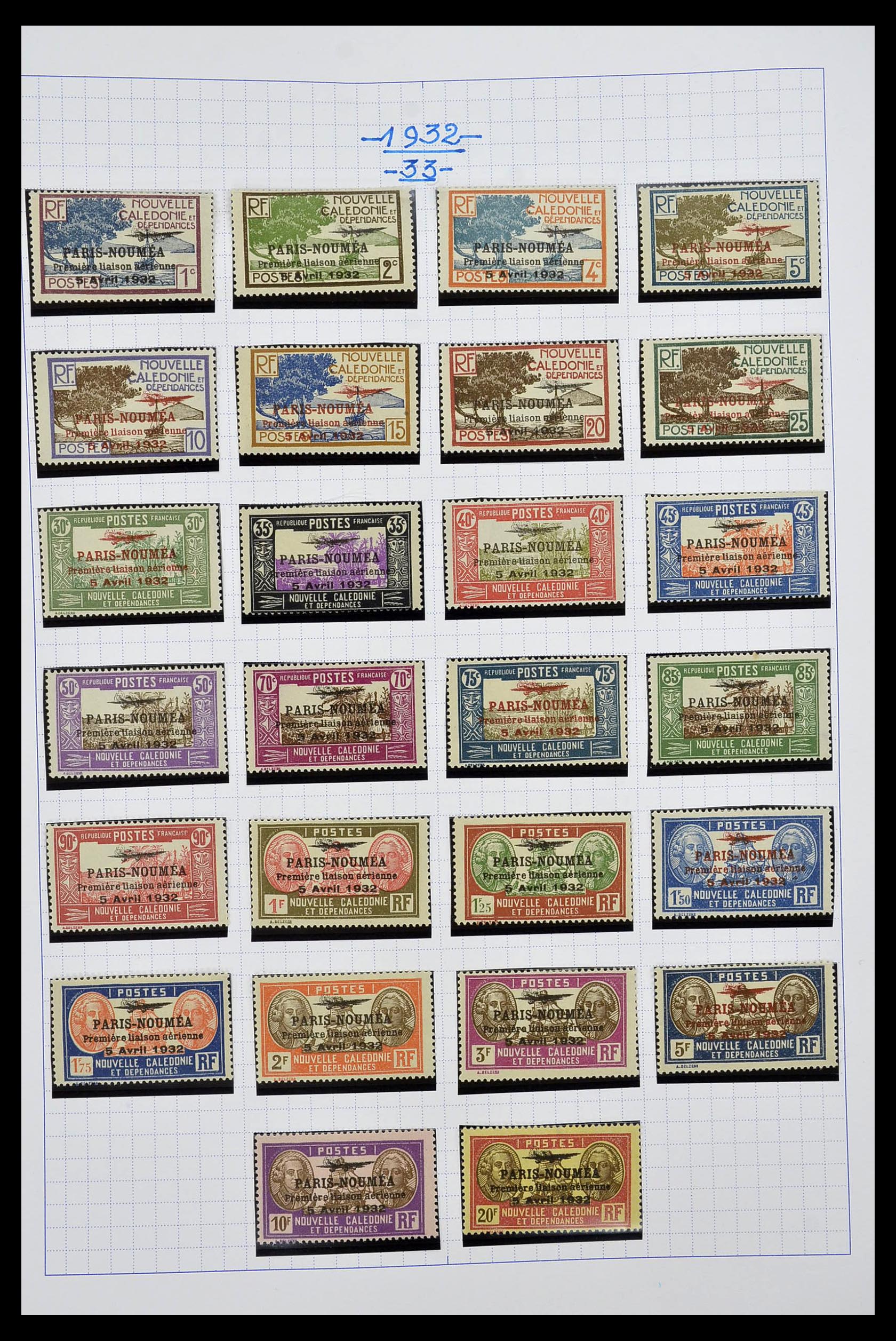 34219 098 - Postzegelverzameling 34219 Nieuw Caledonië 1881-2014!