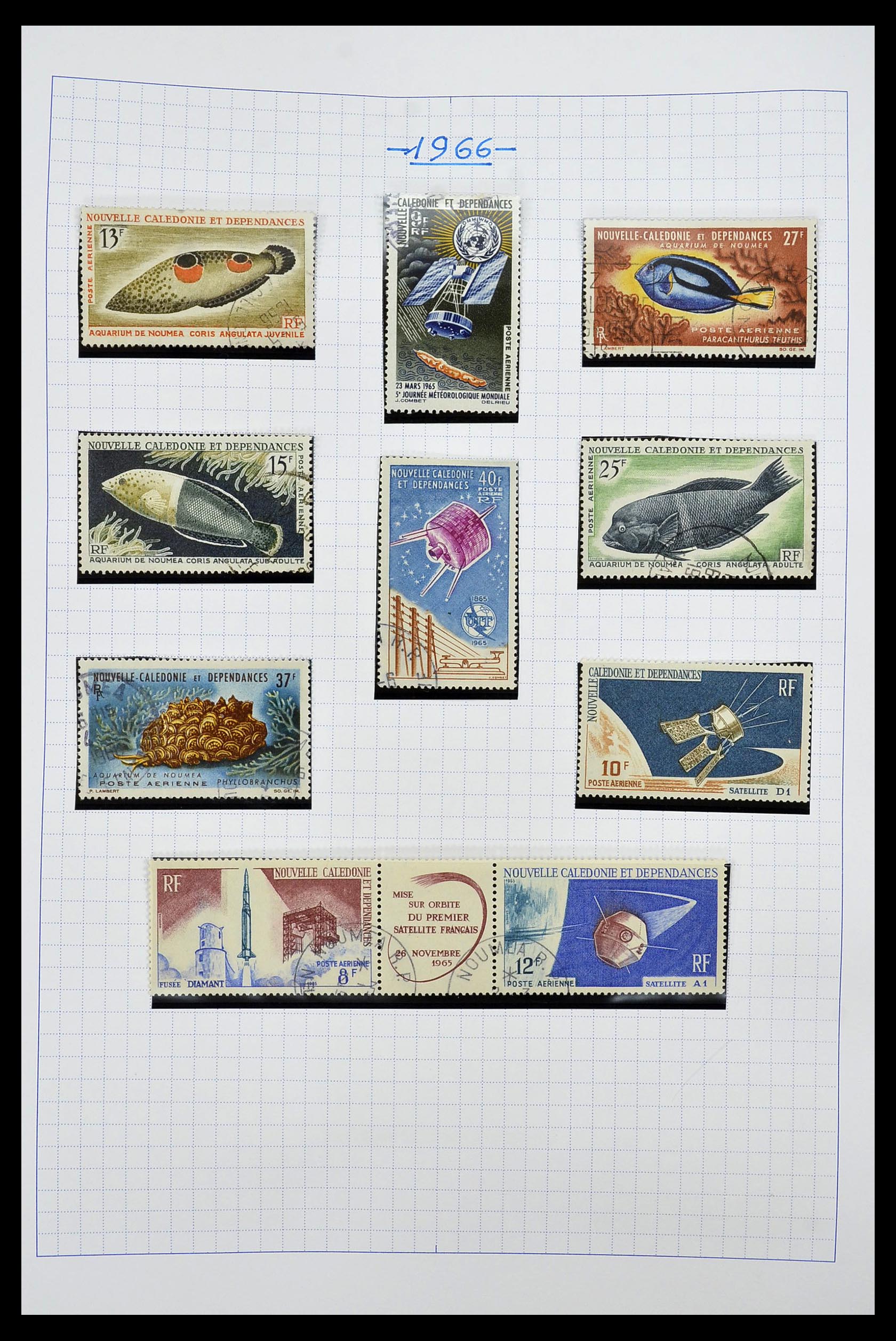 34219 104 - Stamp collection 34219 New Caledonia 1881-2014!