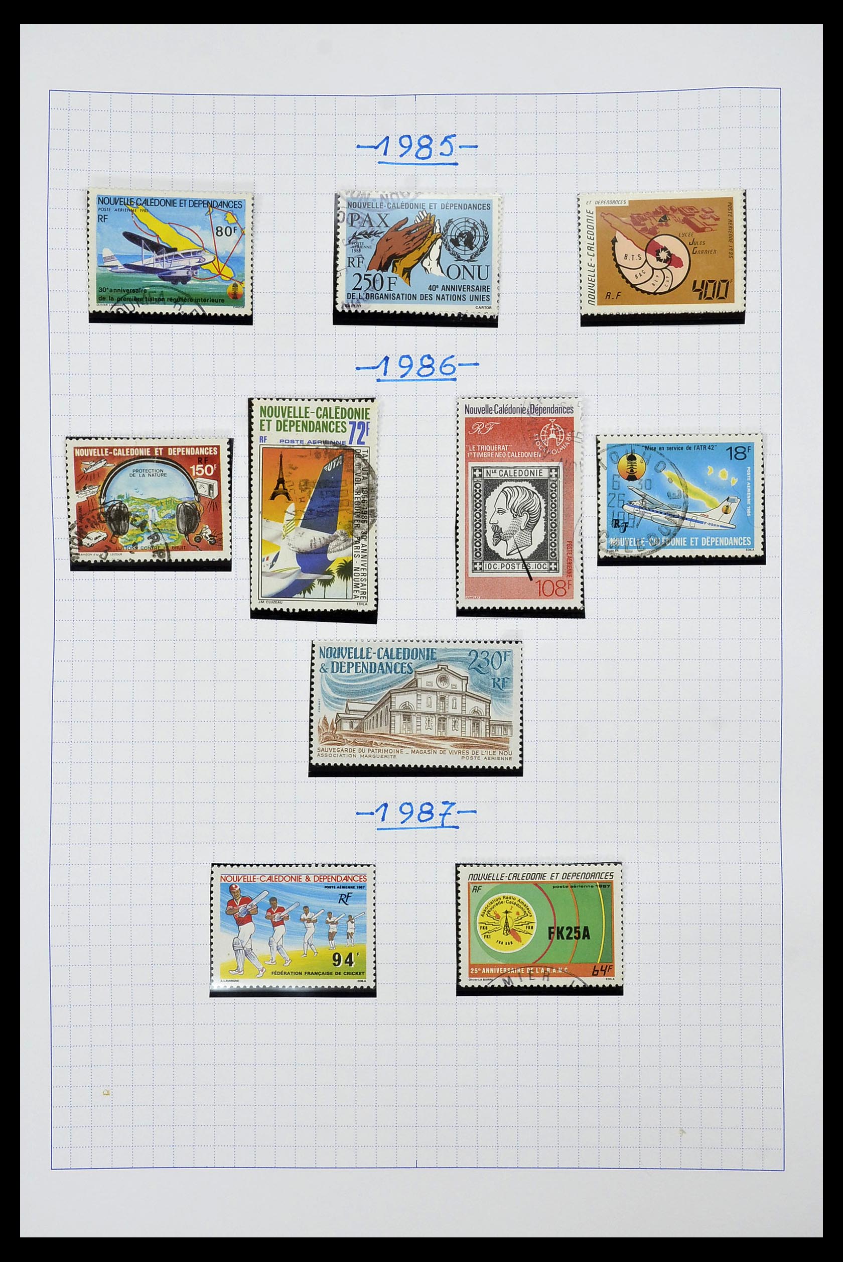 34219 119 - Postzegelverzameling 34219 Nieuw Caledonië 1881-2014!