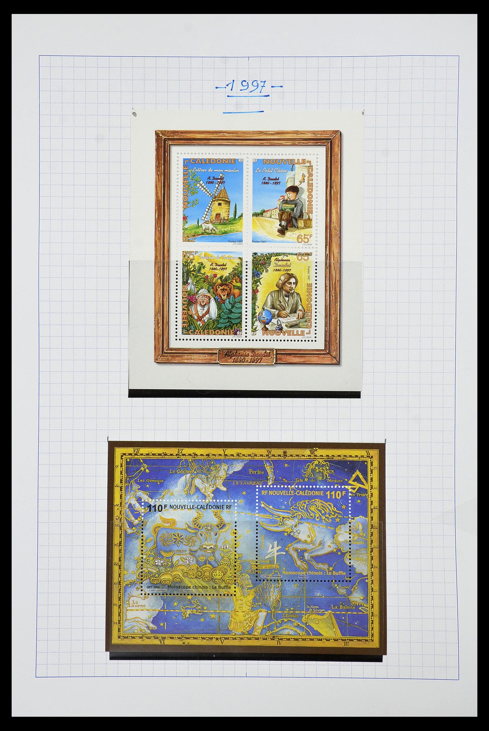34219 131 - Postzegelverzameling 34219 Nieuw Caledonië 1881-2014!