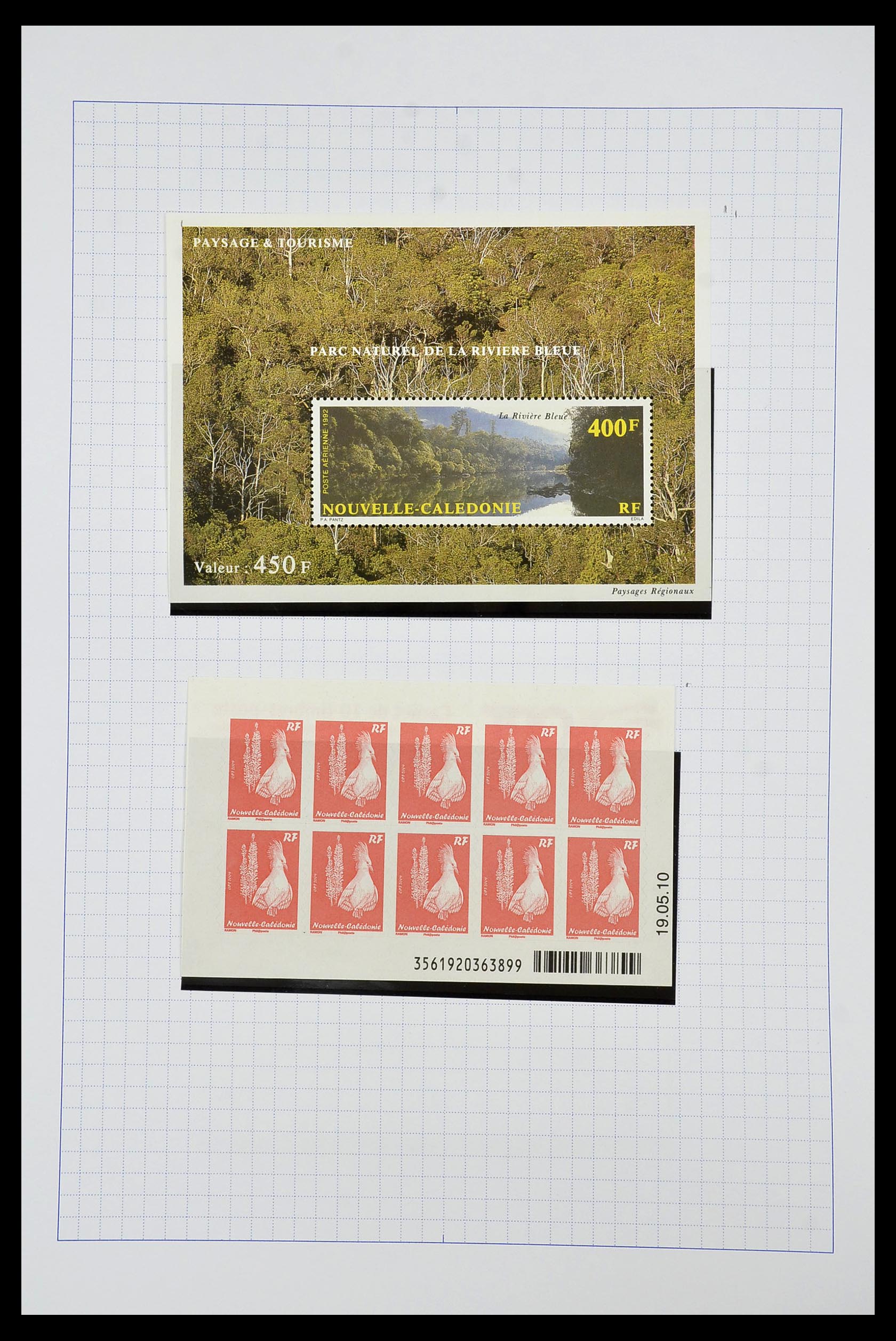 34219 132 - Postzegelverzameling 34219 Nieuw Caledonië 1881-2014!