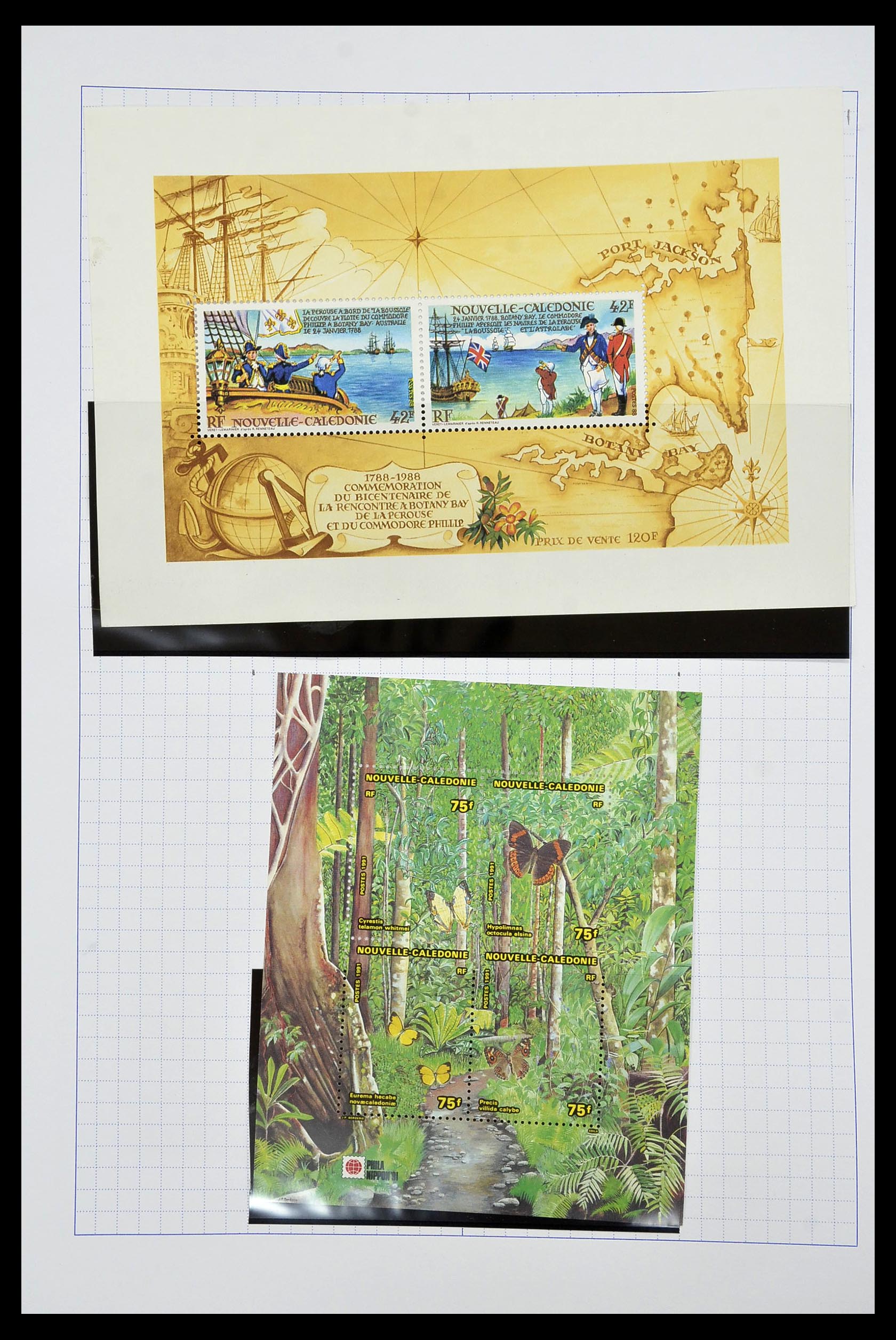 34219 134 - Postzegelverzameling 34219 Nieuw Caledonië 1881-2014!