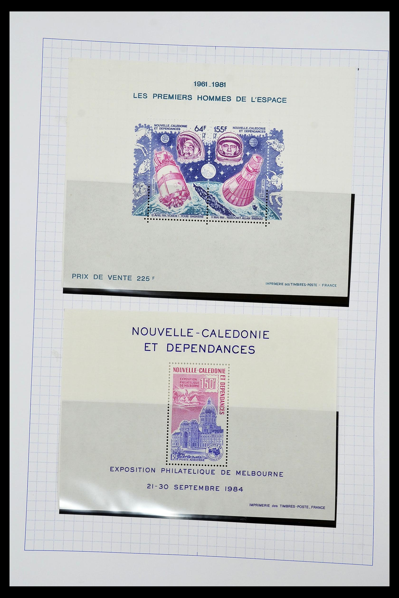 34219 135 - Postzegelverzameling 34219 Nieuw Caledonië 1881-2014!