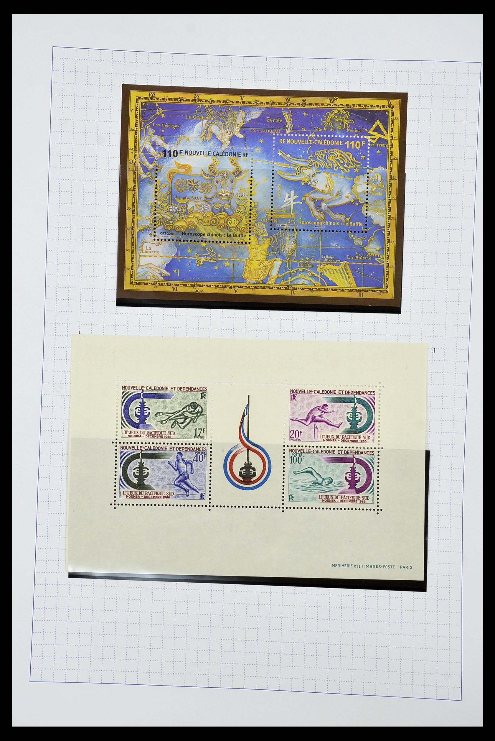 34219 136 - Postzegelverzameling 34219 Nieuw Caledonië 1881-2014!