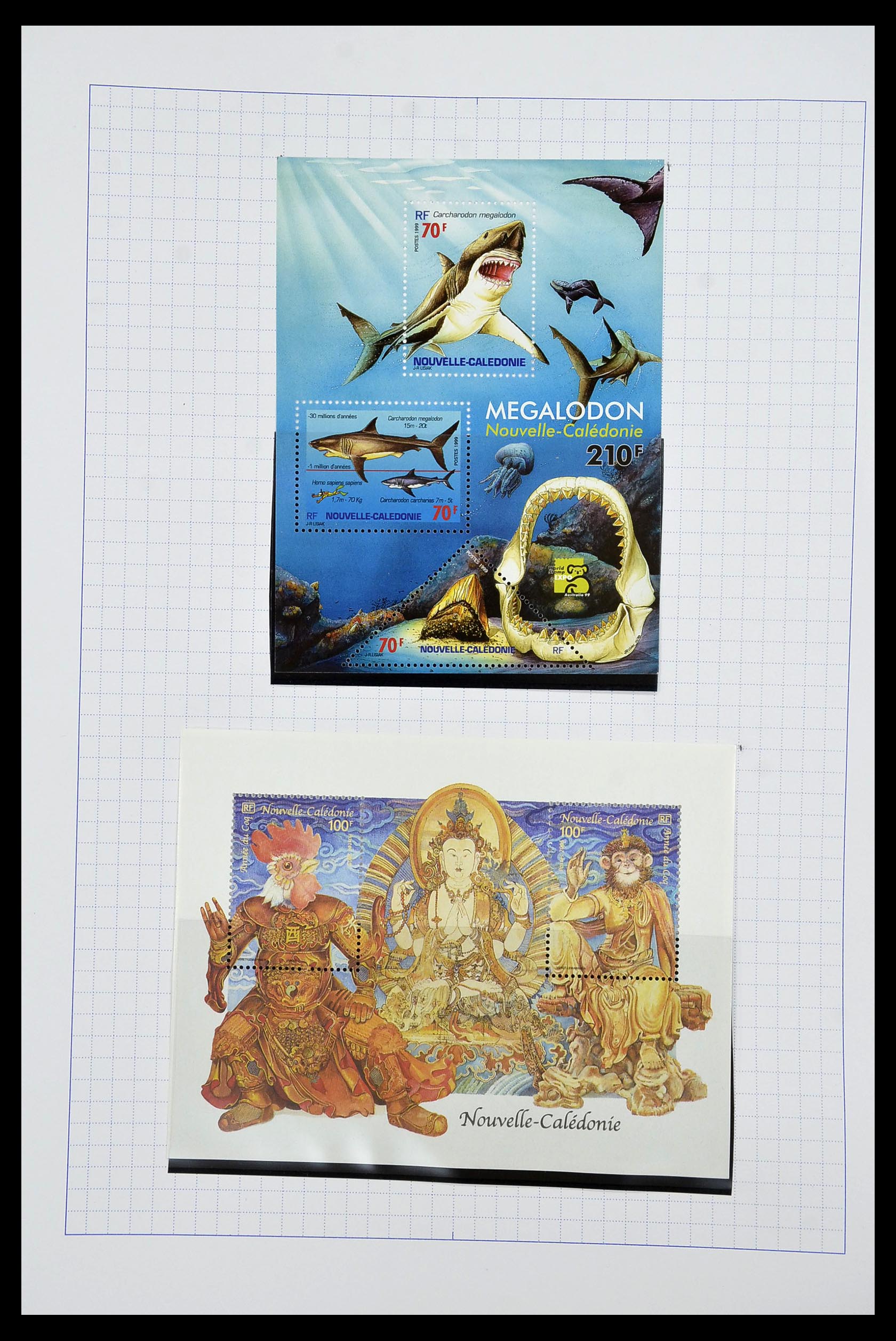 34219 138 - Postzegelverzameling 34219 Nieuw Caledonië 1881-2014!