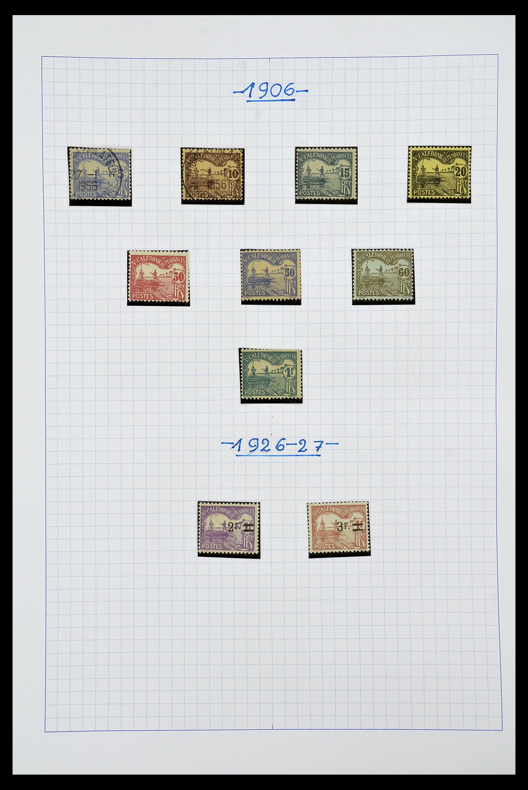34219 139 - Postzegelverzameling 34219 Nieuw Caledonië 1881-2014!