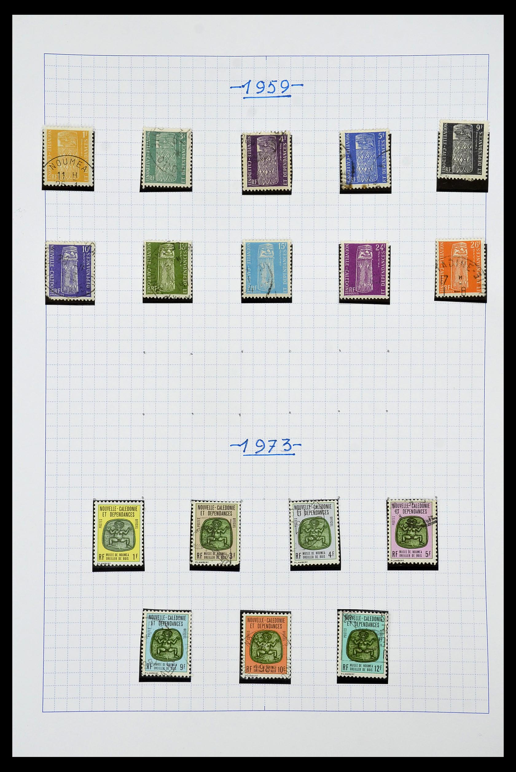 34219 143 - Postzegelverzameling 34219 Nieuw Caledonië 1881-2014!