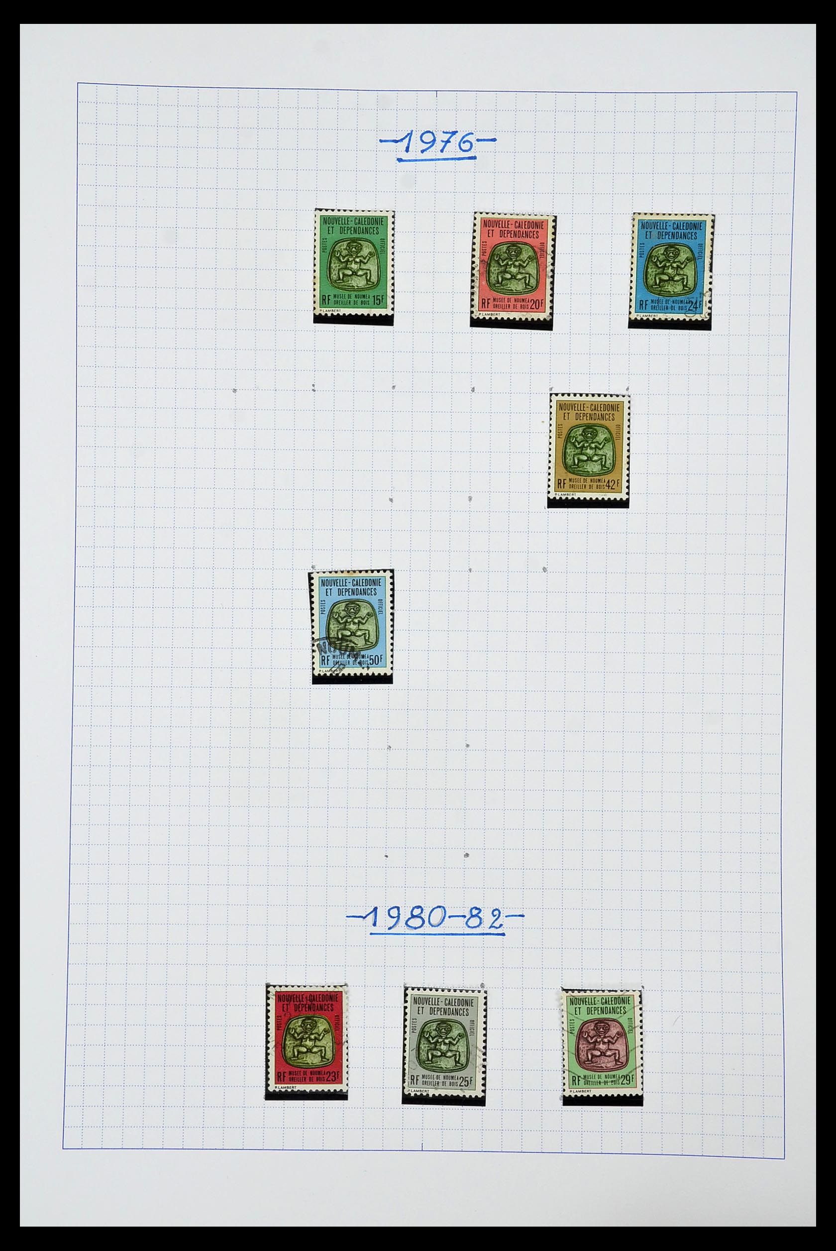34219 144 - Postzegelverzameling 34219 Nieuw Caledonië 1881-2014!