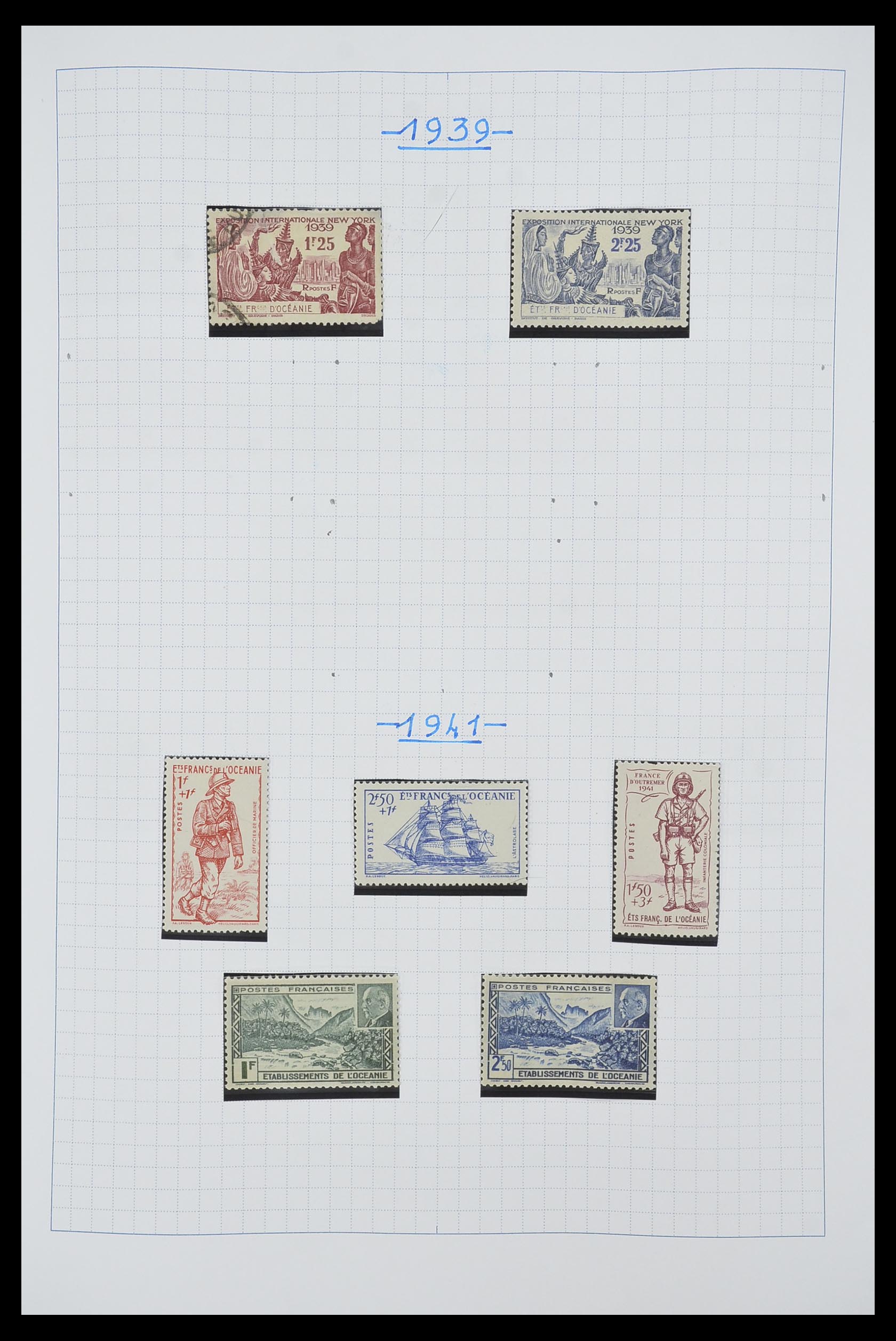 34220 009 - Postzegelverzameling 34220 Polynesië 1892-2014!