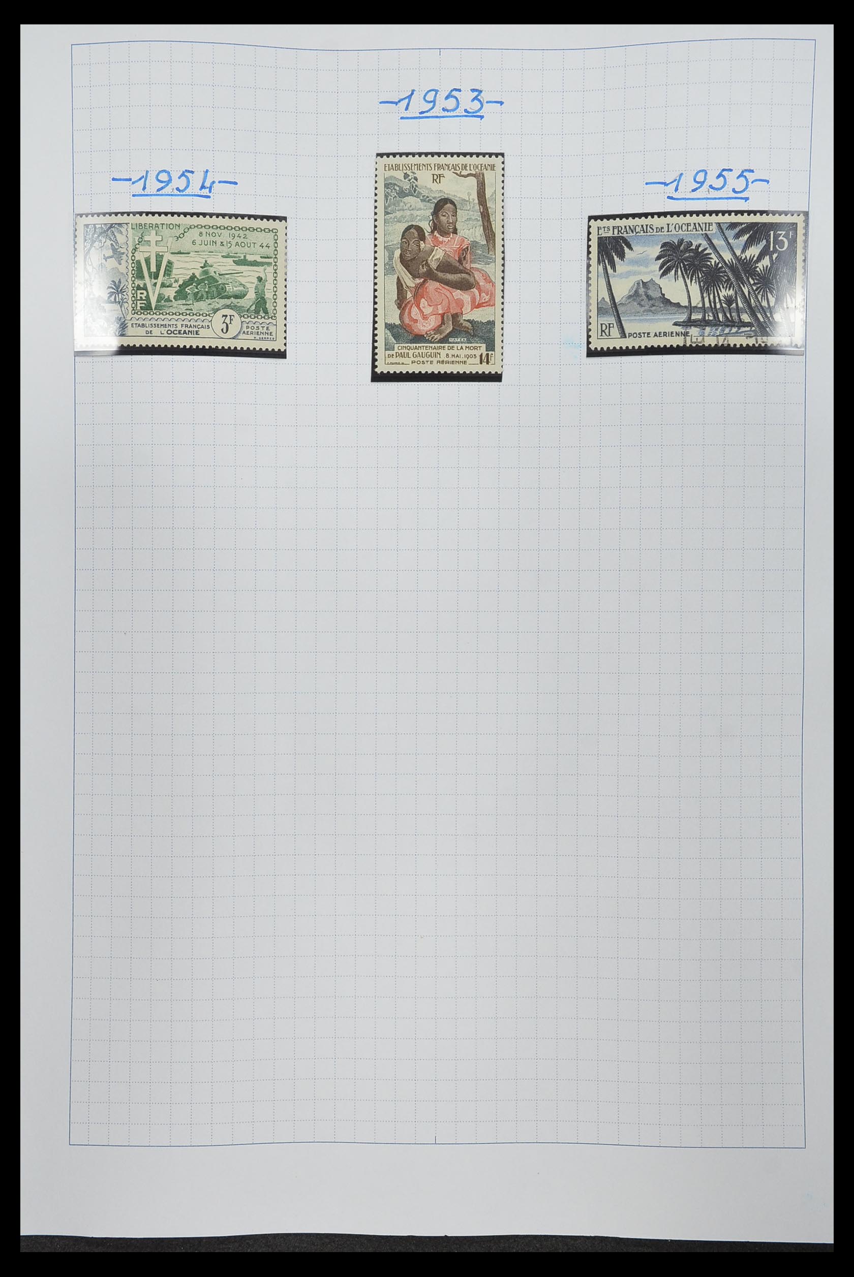 34220 017 - Postzegelverzameling 34220 Polynesië 1892-2014!