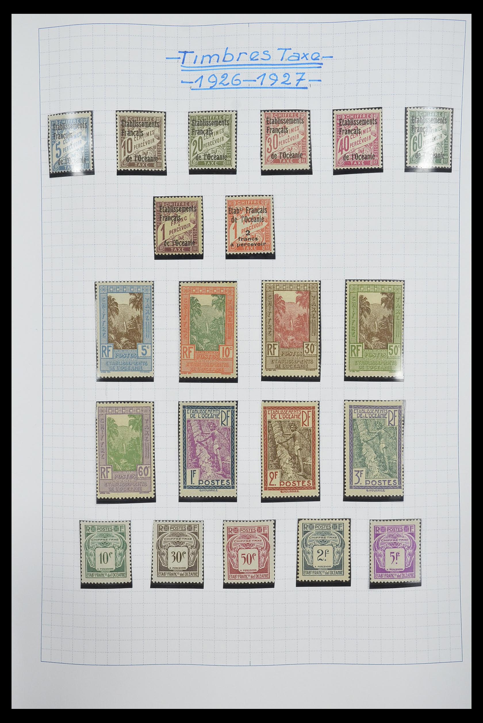 34220 018 - Stamp collection 34220 Polynesia 1892-2014!