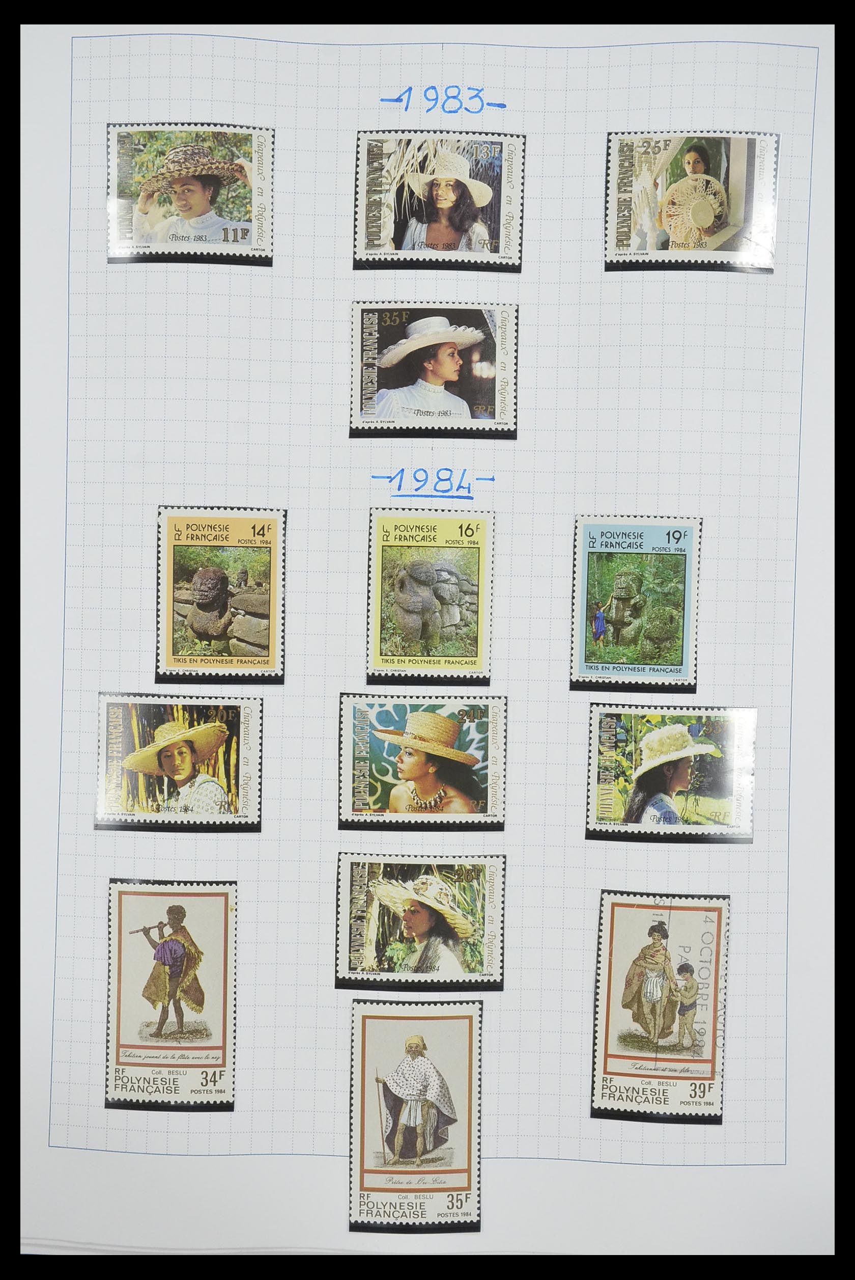 34220 033 - Postzegelverzameling 34220 Polynesië 1892-2014!