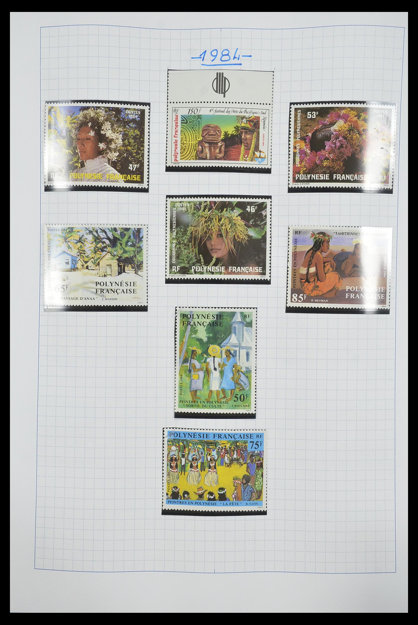 34220 034 - Postzegelverzameling 34220 Polynesië 1892-2014!