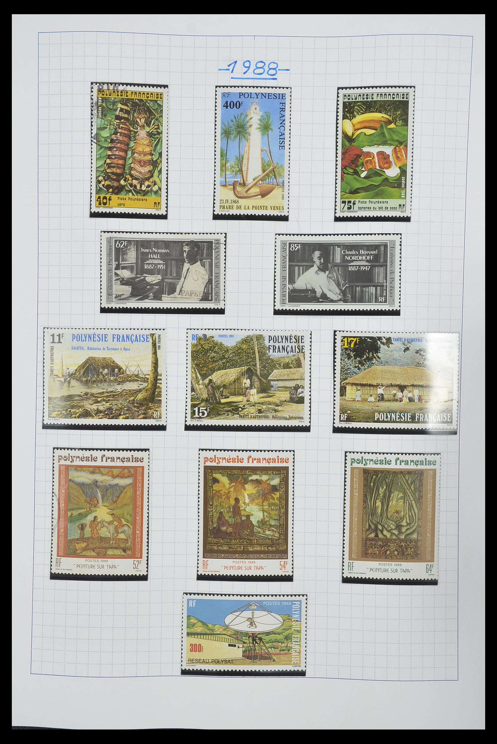 34220 040 - Stamp collection 34220 Polynesia 1892-2014!
