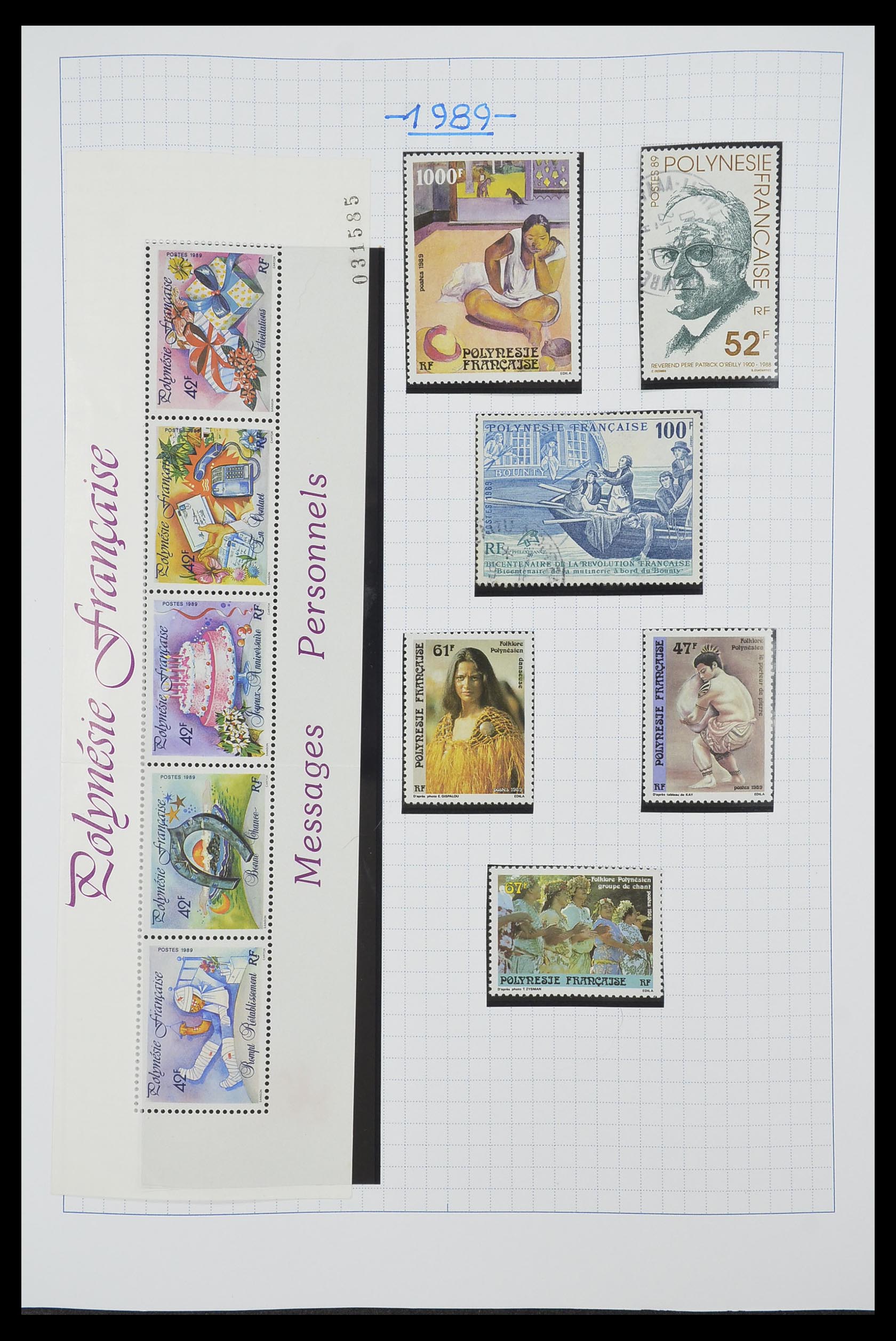 34220 043 - Postzegelverzameling 34220 Polynesië 1892-2014!