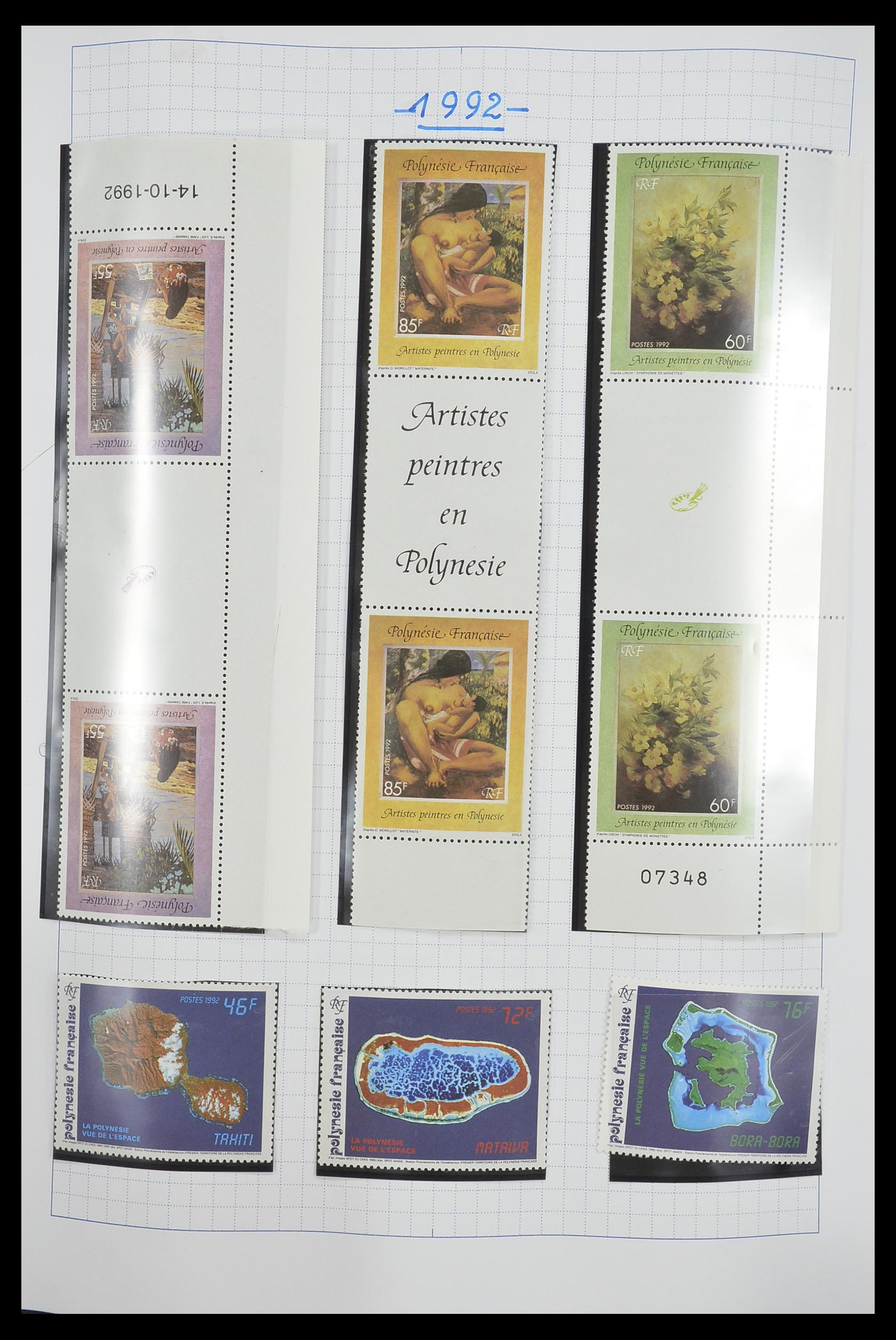 34220 050 - Stamp collection 34220 Polynesia 1892-2014!